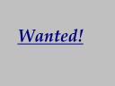 wanted