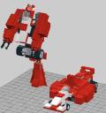 Transforming-F1-car