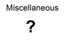Miscellaneous