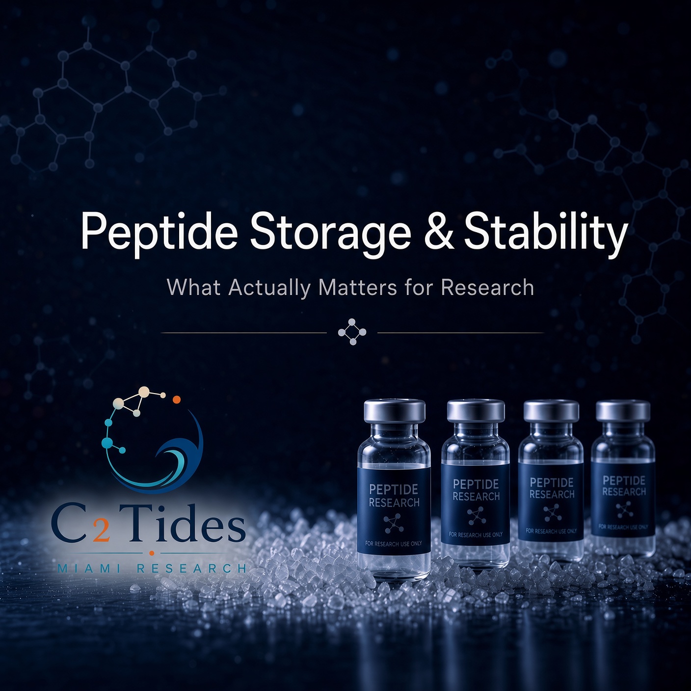 Peptide Storage & Stability for Research: What Actually Matters