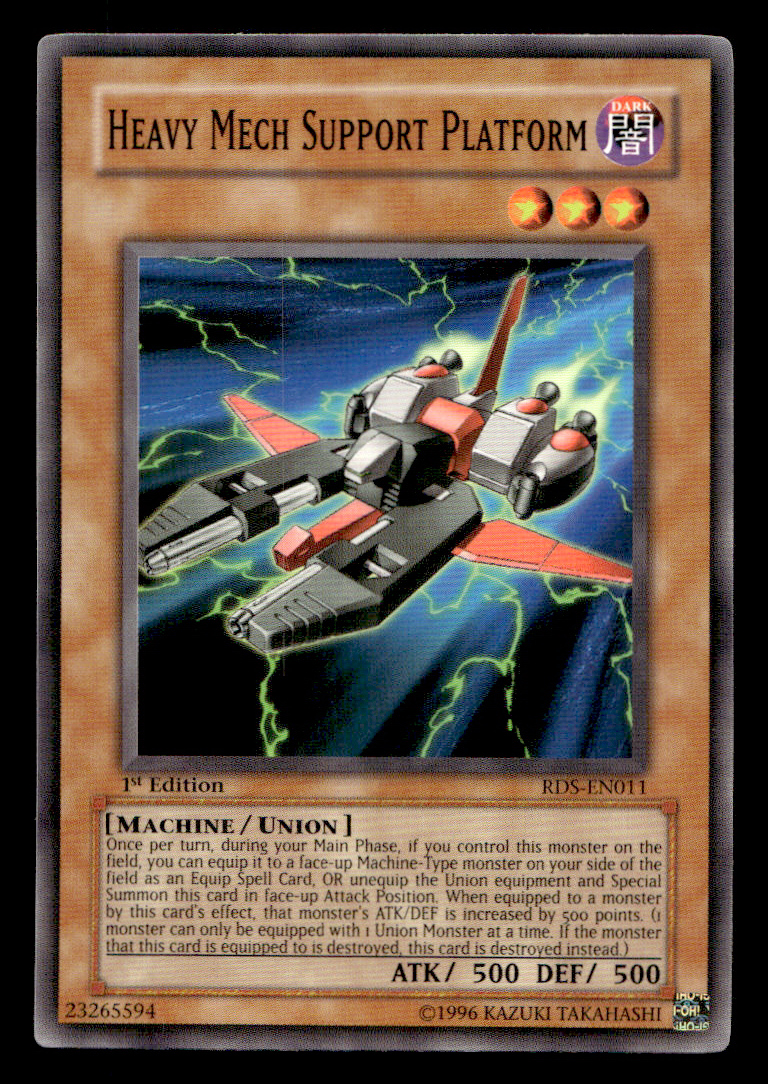 Heavy Mech Support Platform #RDS-EN011 Yu-Gi-Oh! TCG Single Card