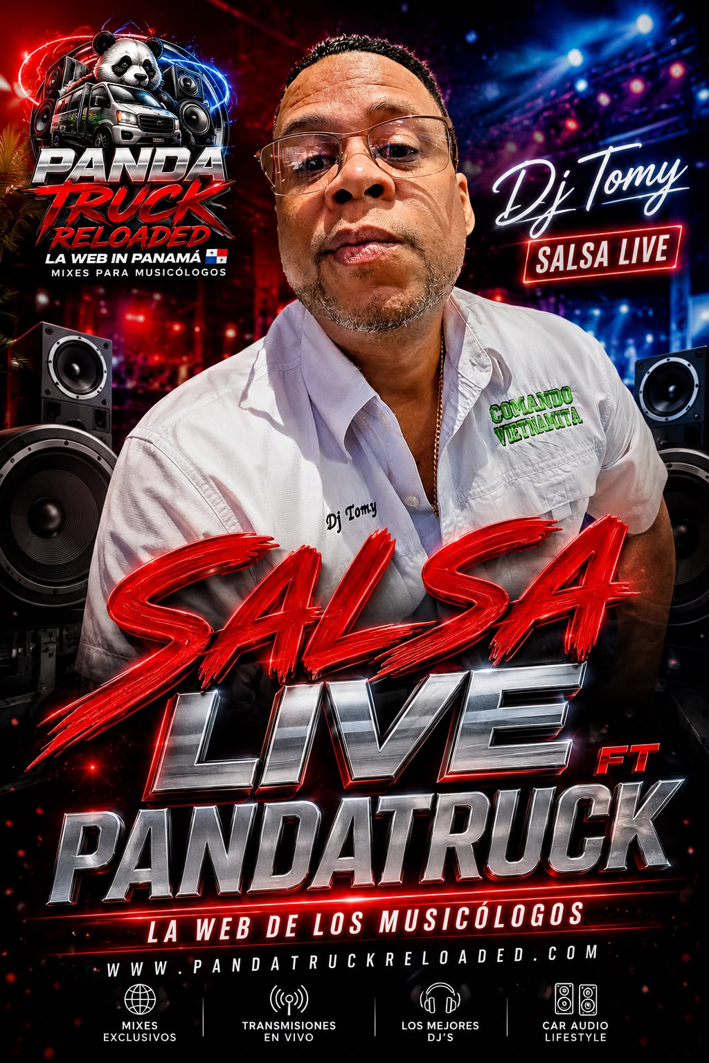DJTOMY12 FT PANDATRUCK (SALSA LIVE)