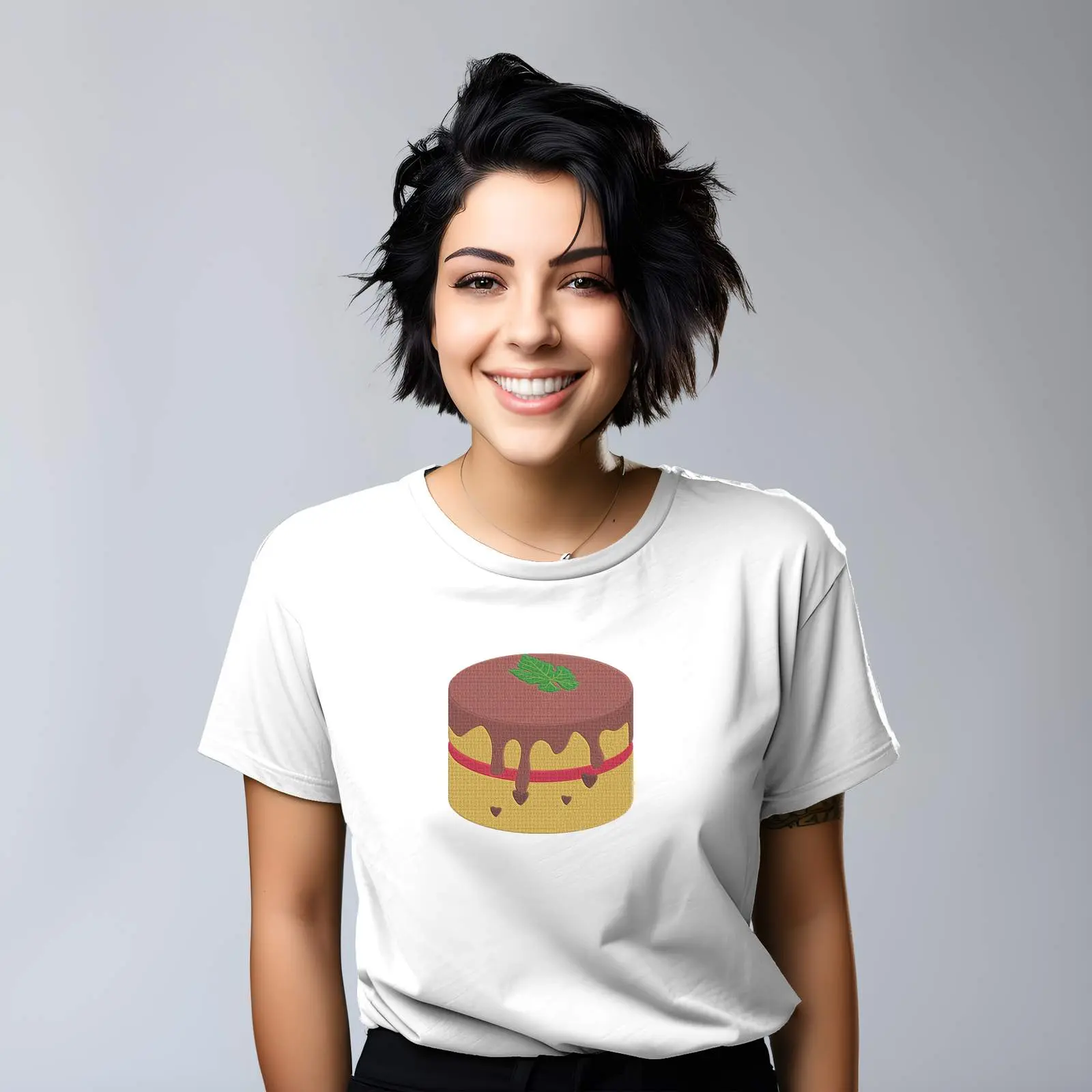 Cute Dessert Machine Embroidery Design Bundle | Bakery Files thumbnail 11