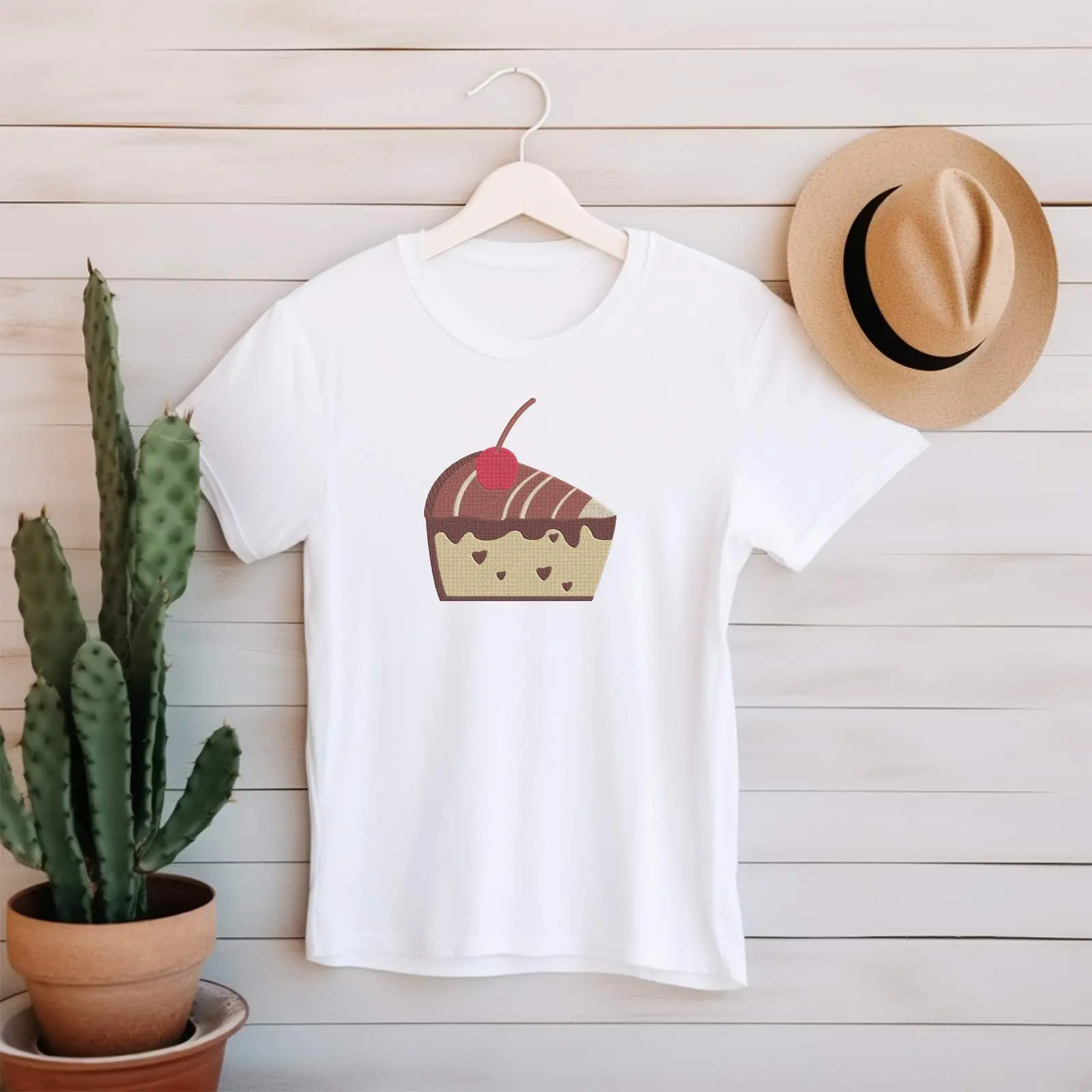 Cute Dessert Machine Embroidery Design Bundle | Bakery Files thumbnail 4