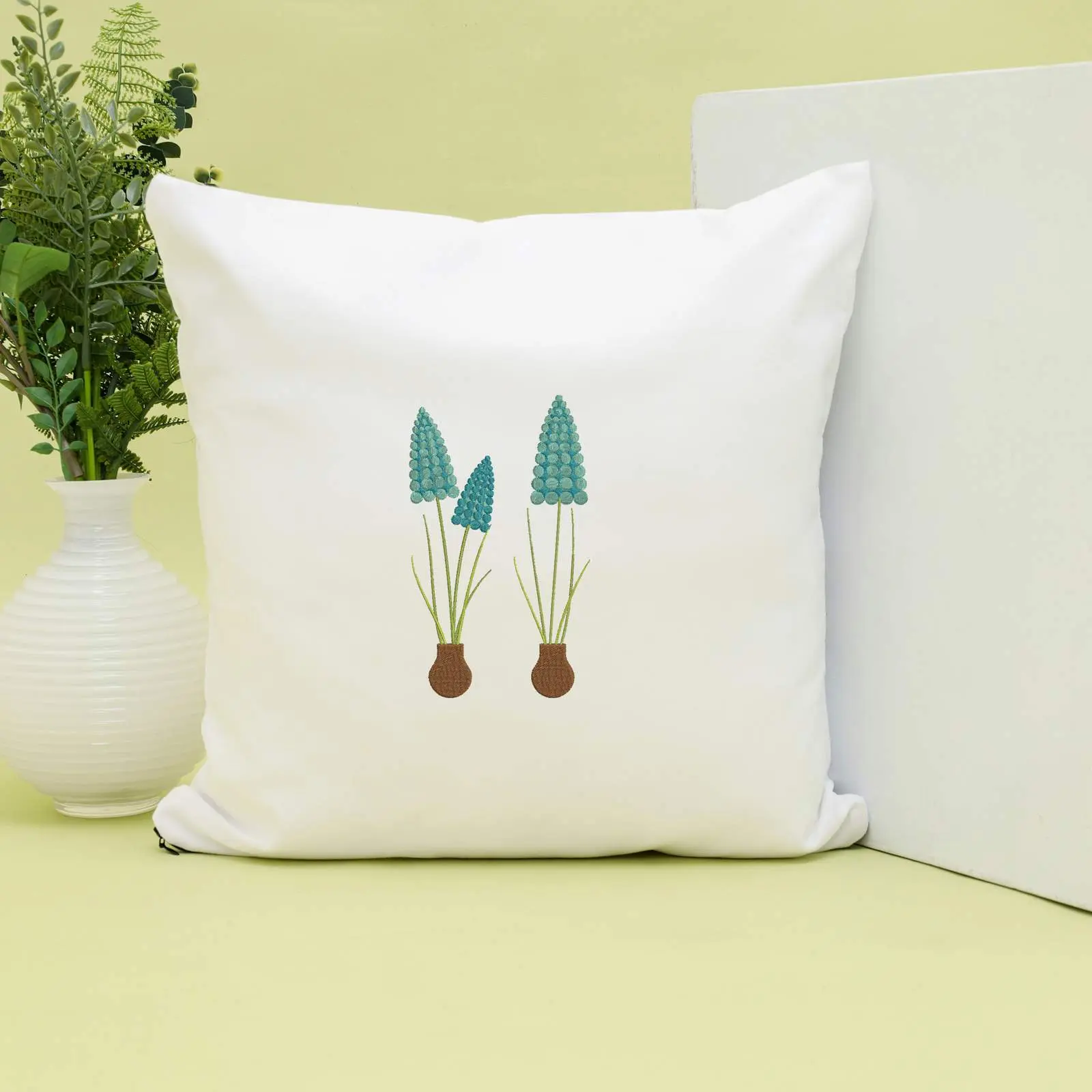 Spring Floral Machine Embroidery Design Bundle | Tulip Flower Files thumbnail 6