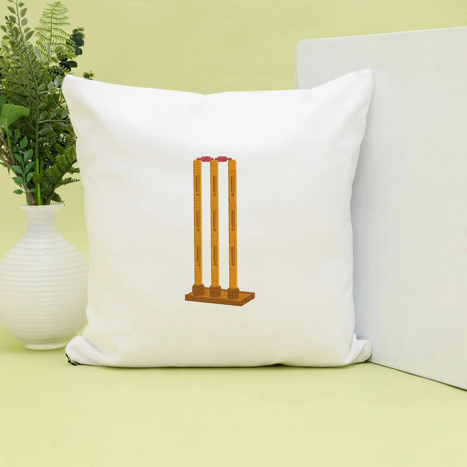 Cricket Stumps Machine Embroidery Design Bundle | Wicket Sports Files thumbnail 6