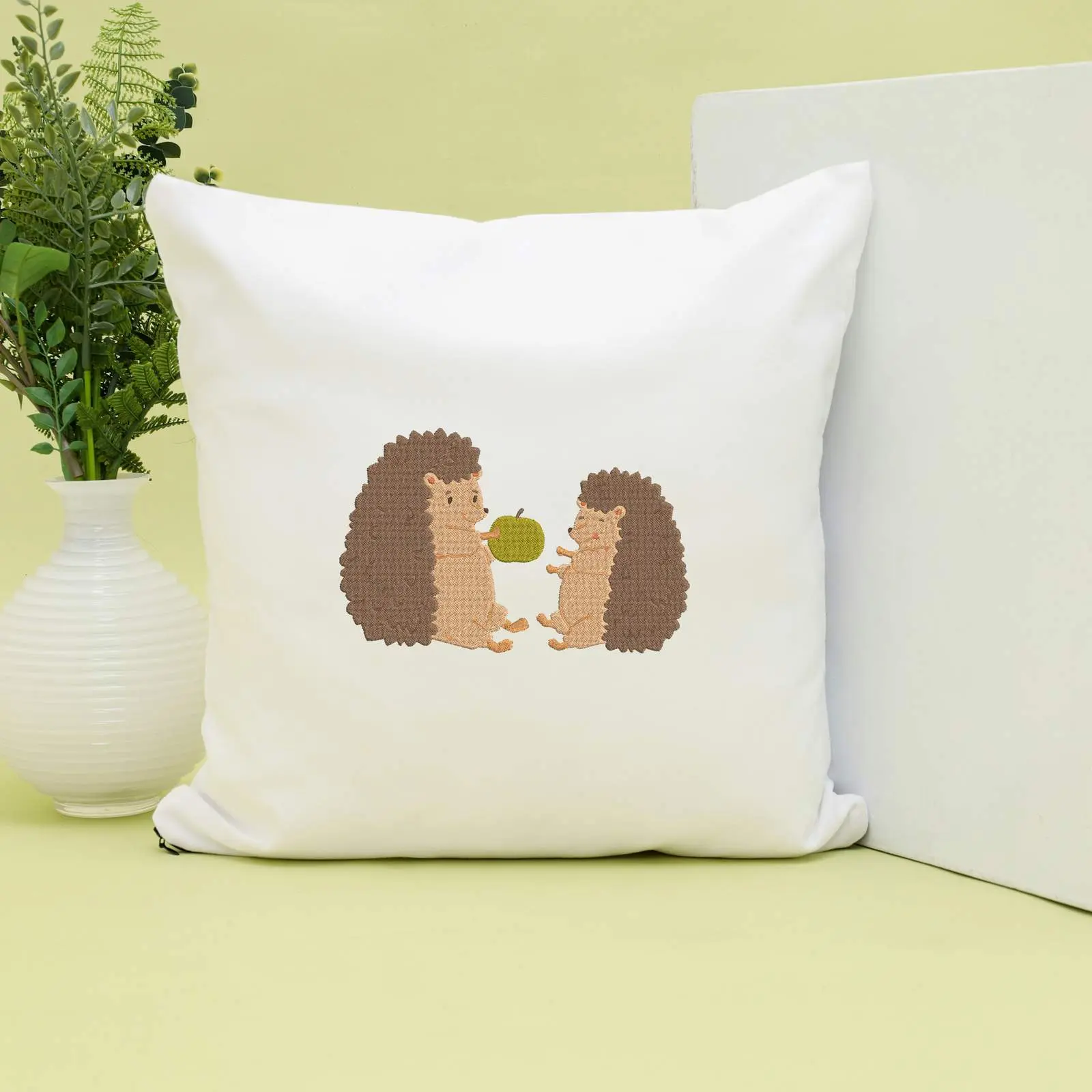 Cute Hedgehog Machine Embroidery Design Bundle | Fall Animal Files thumbnail 6
