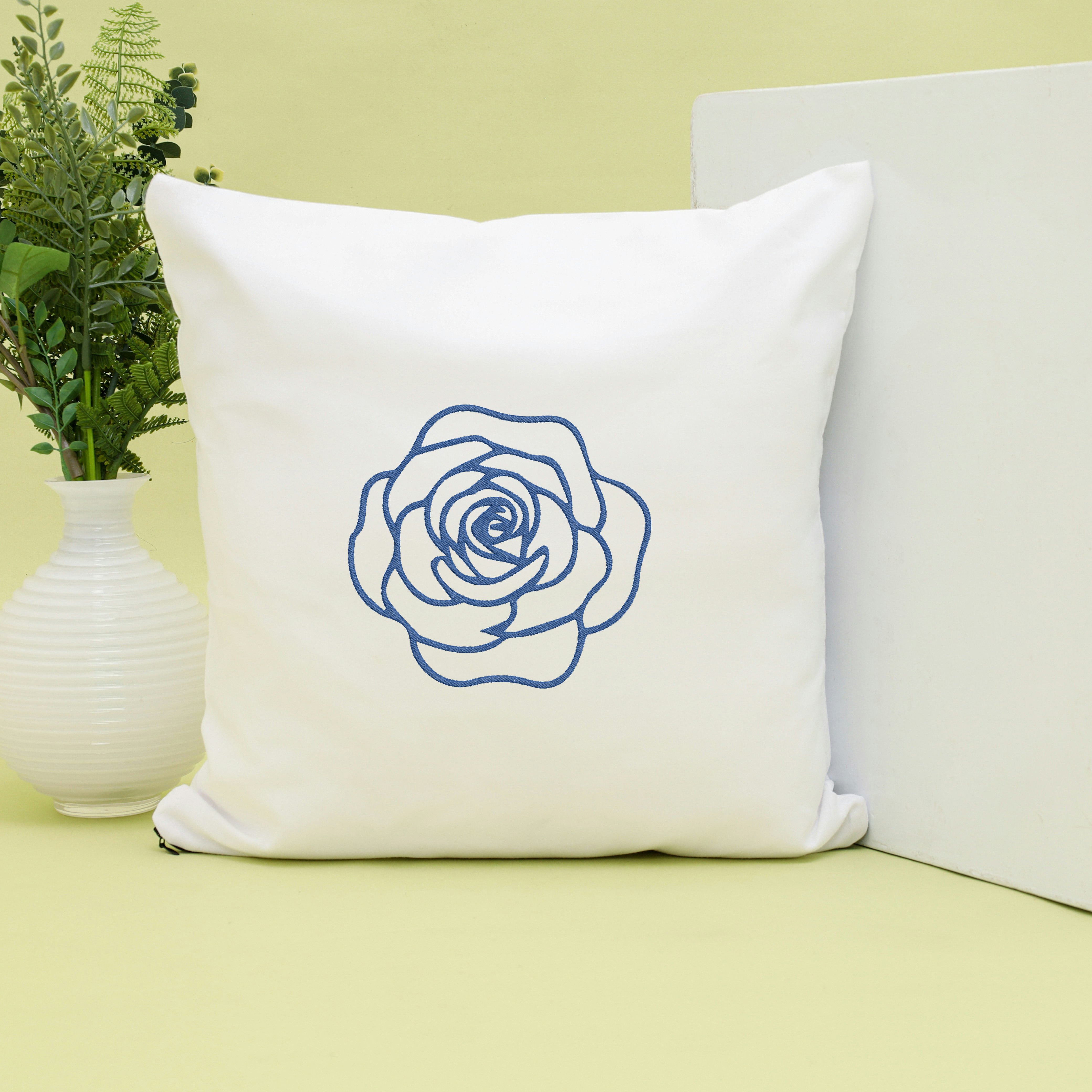 Floral Rose Outline Embroidery ,Rose Embroidery Bundle,  Flower Machine Embroidery File, Instant Download thumbnail 5