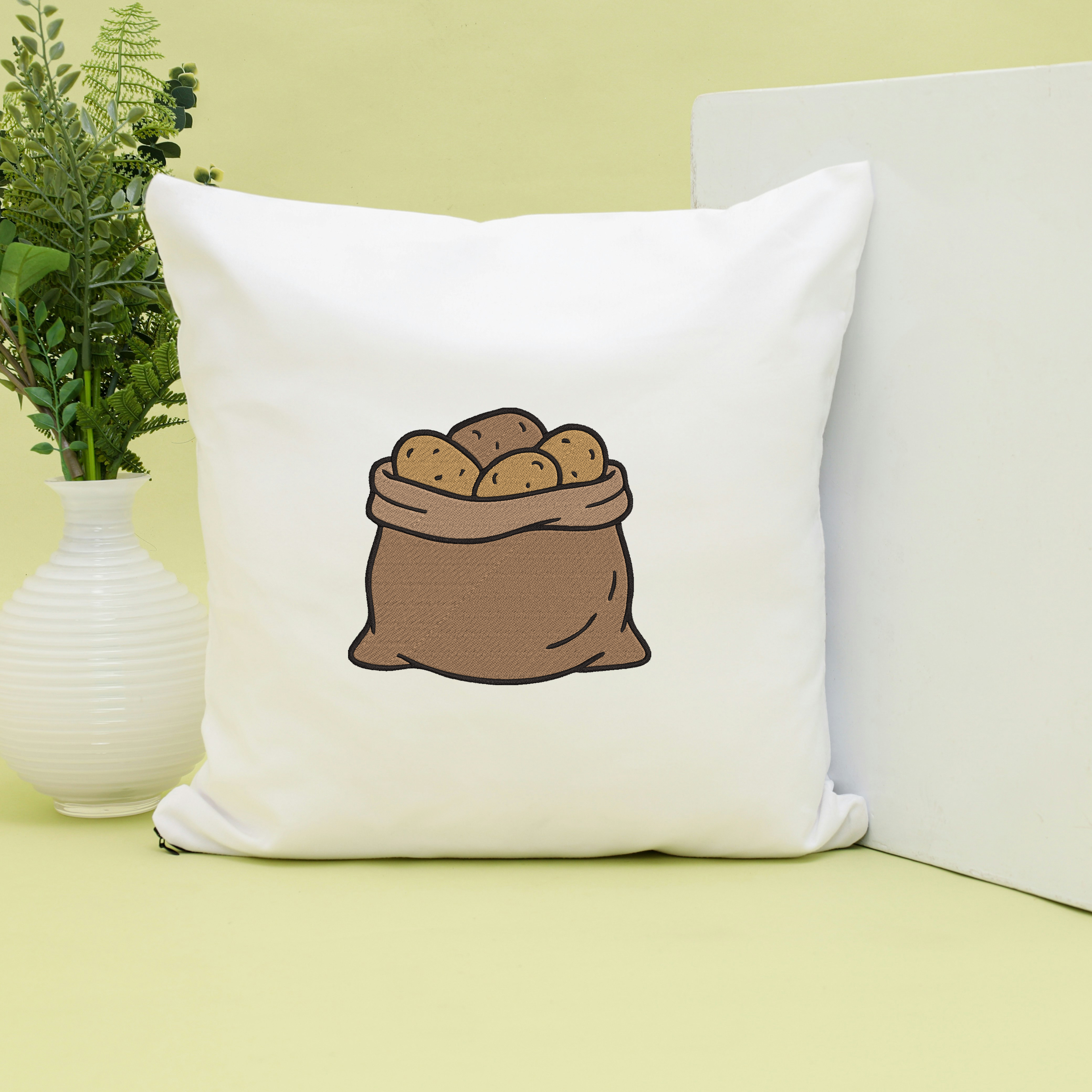 Potato Embroidery Bundle, Cute Potato Vegetable Machine Embroidery Design Files, French Fries Kitchen Food Embroidery, Instant Download thumbnail 5
