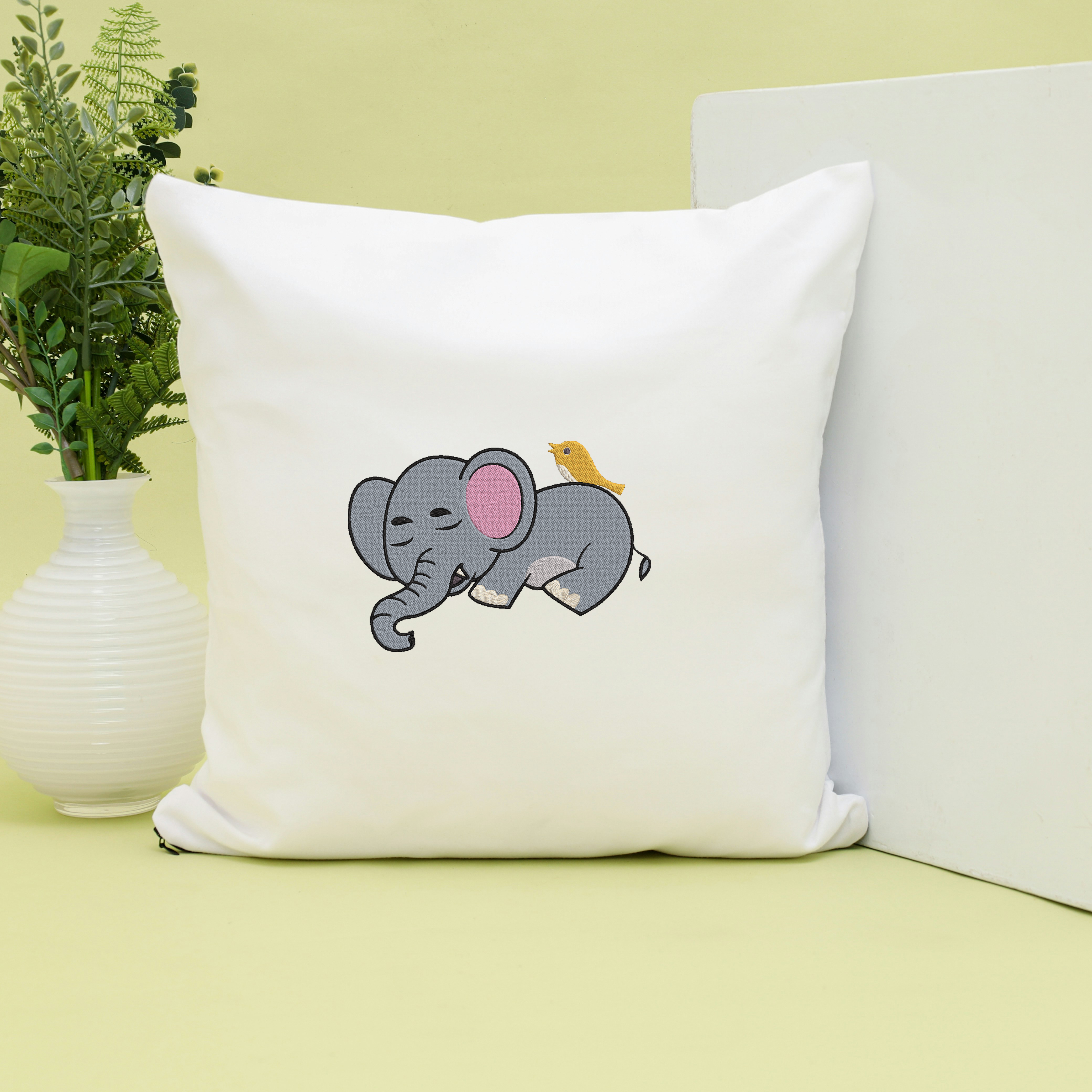 Cute Elephant Embroidery Bundle, Baby Elephant Machine Embroidery Design, Kawaii Elephant Embroidery Files, 8 Designs, Instant Download thumbnail 5