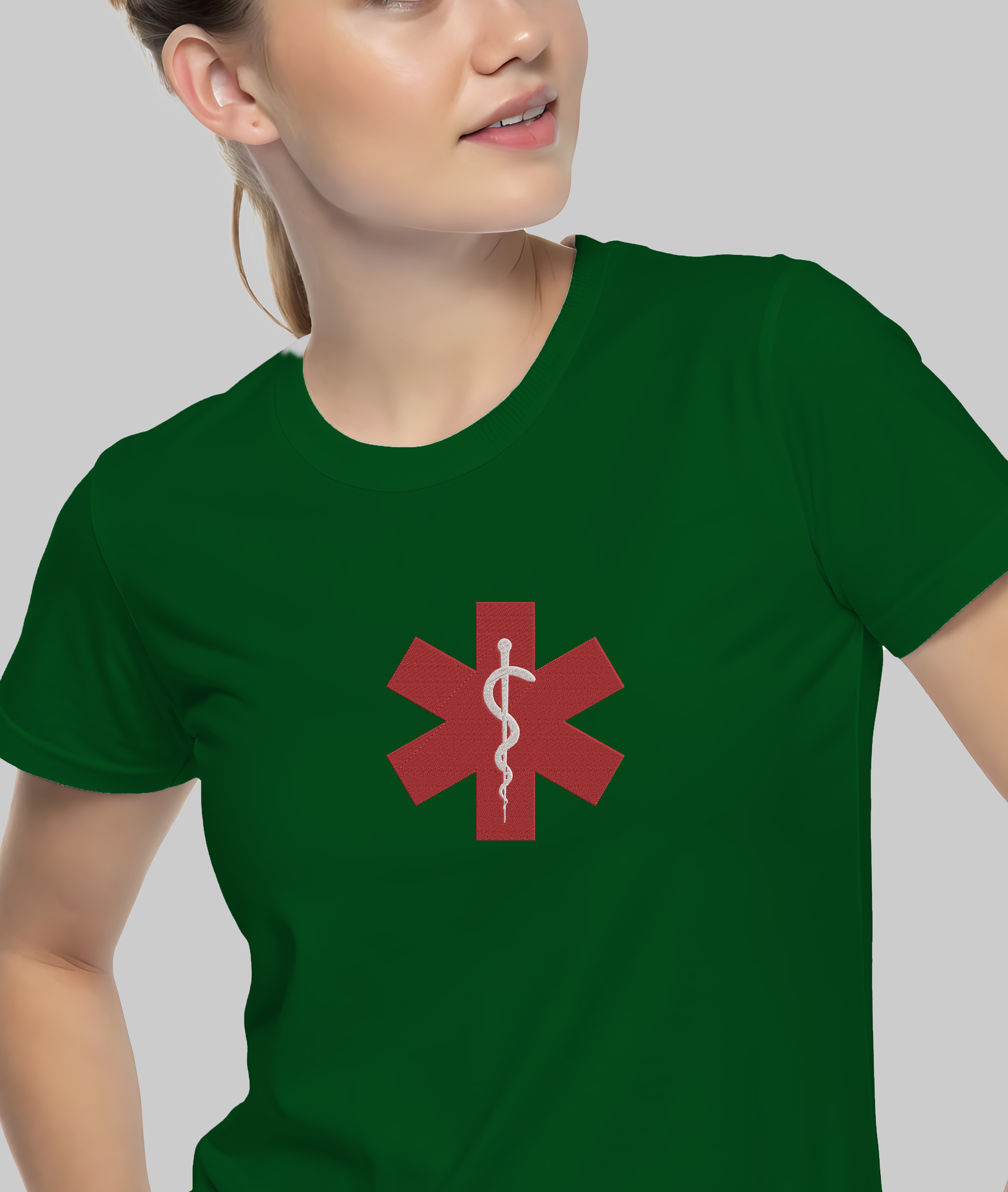 Medical Symbol Embroidery Bundle, EMS EMT Nurse Doctor Embroidery Design, Star of Life Red Cross Pharmacy Symbol File, Instant Download thumbnail 7