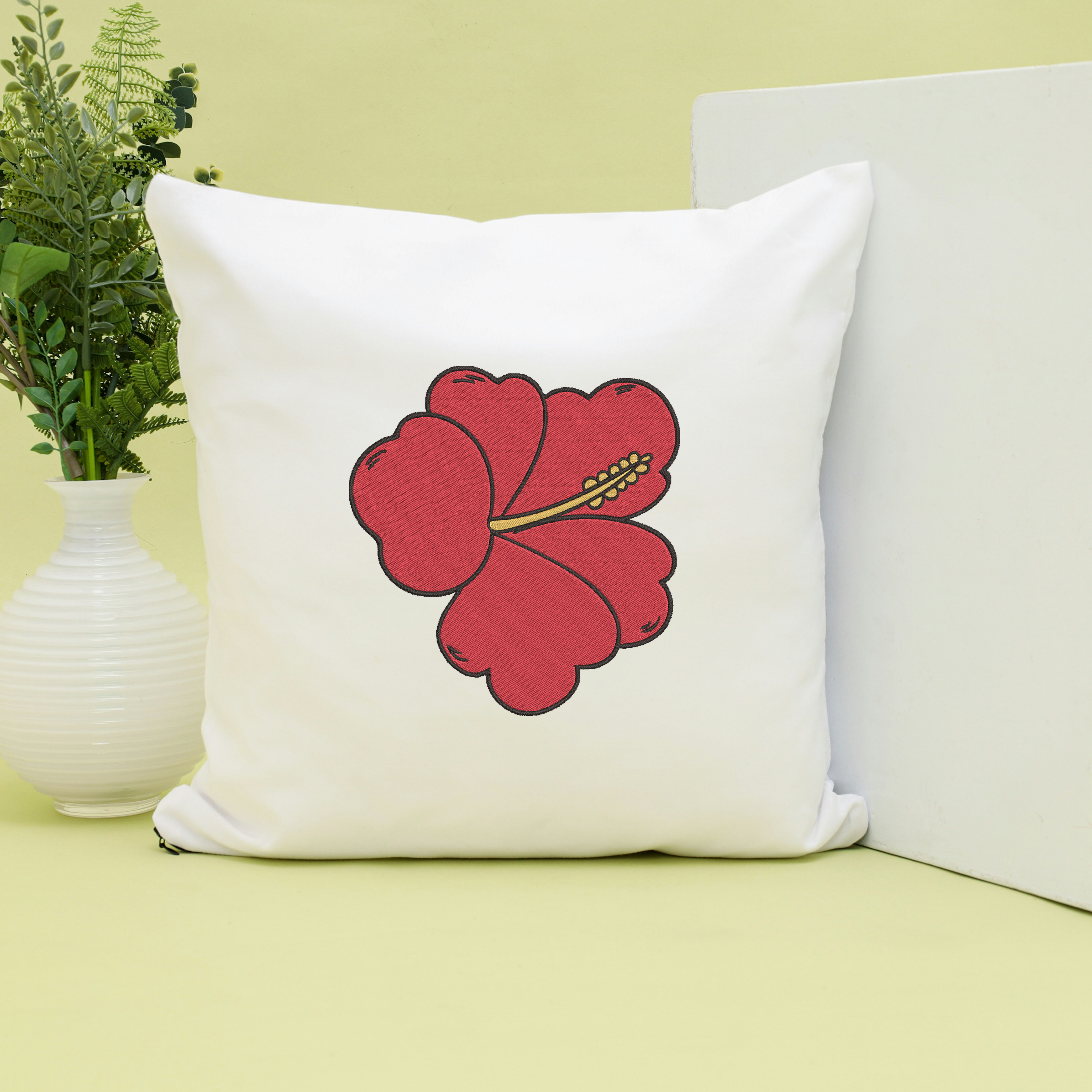 Tropical Flower Embroidery Bundle, Hibiscus Monstera Floral Embroidery Design, Botanical Summer Embroidery Files, Instant Download thumbnail 3