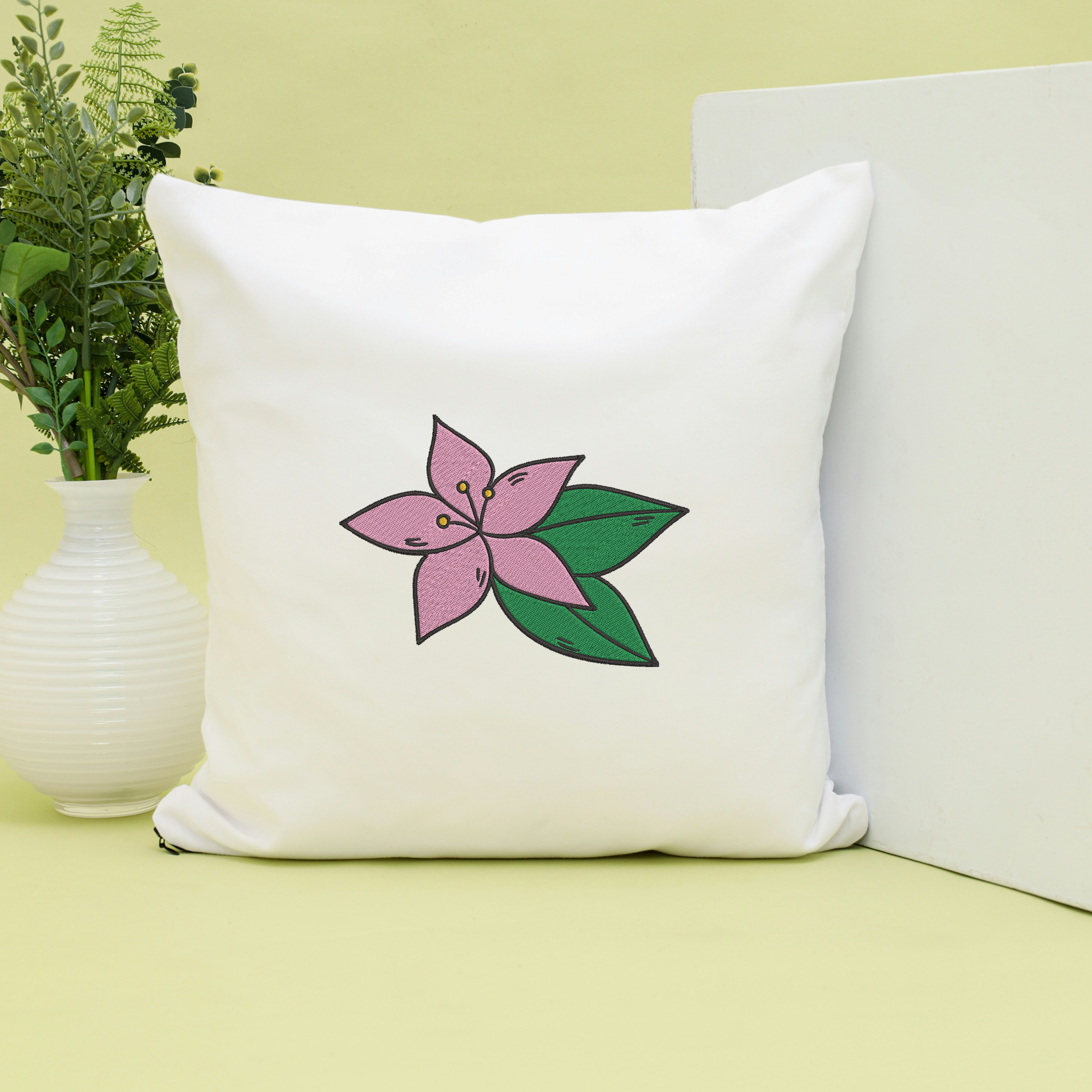 Tropical Flower Embroidery Bundle, Hibiscus Monstera Floral Embroidery Design, Botanical Summer Embroidery Files, Instant Download thumbnail 4