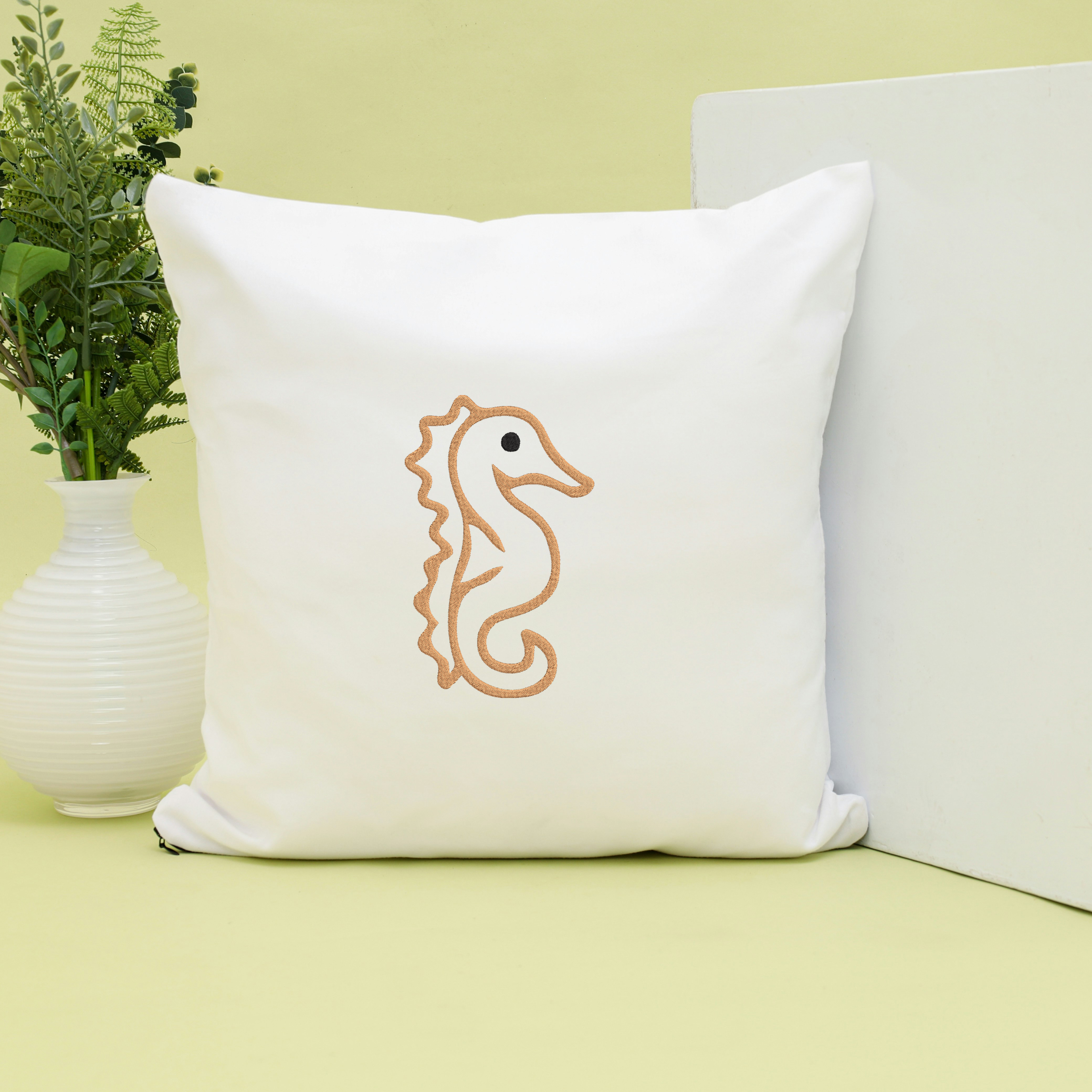 Ocean Animal Embroidery Bundle, Sea Creature Outline Embroidery Design, Cute Marine Life Machine Embroidery Files, Instant Download thumbnail 4