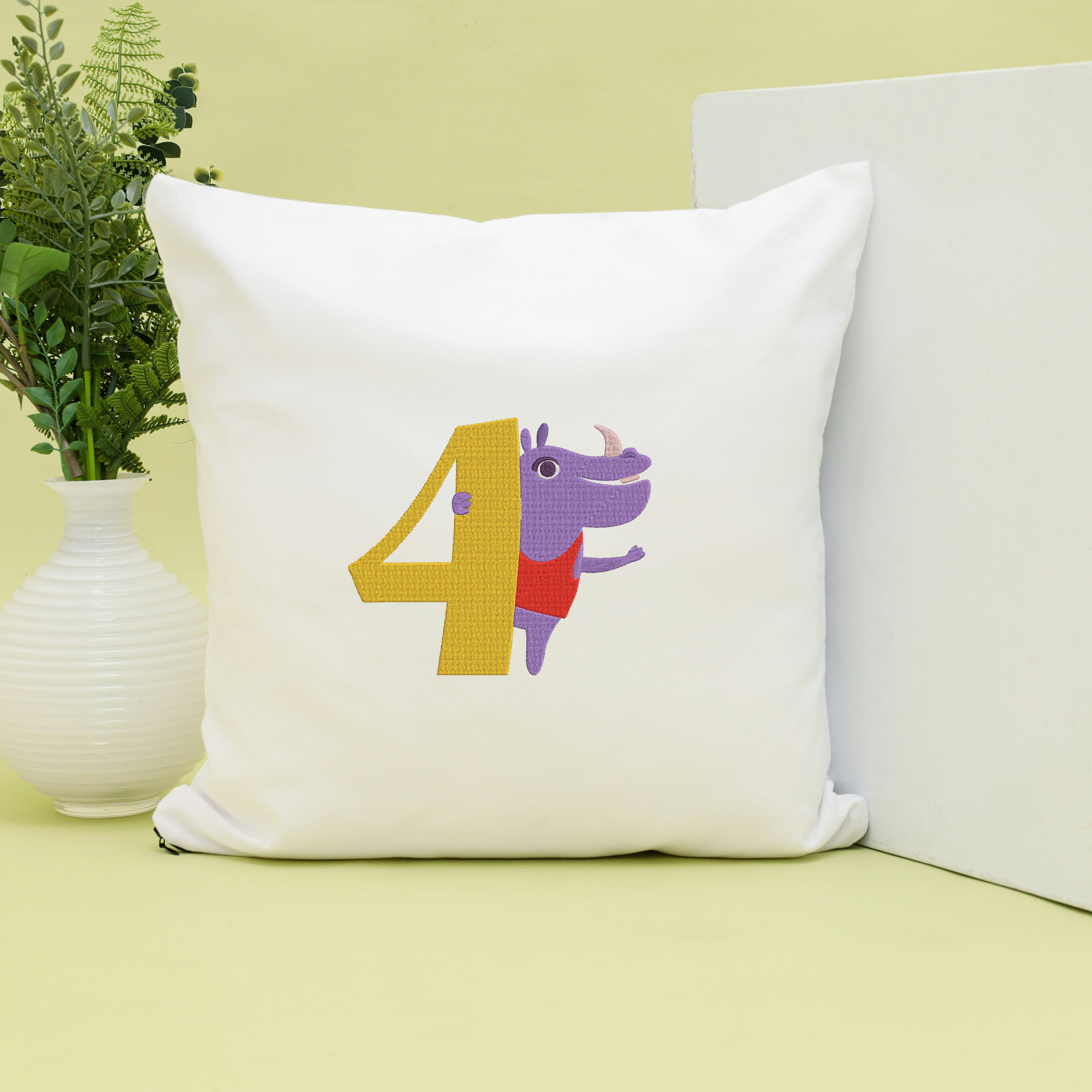 Safari Number Embroidery Bundle, Animal Number Machine Embroidery Design, Kids Nursery Embroidery Files, Instant Download thumbnail 5