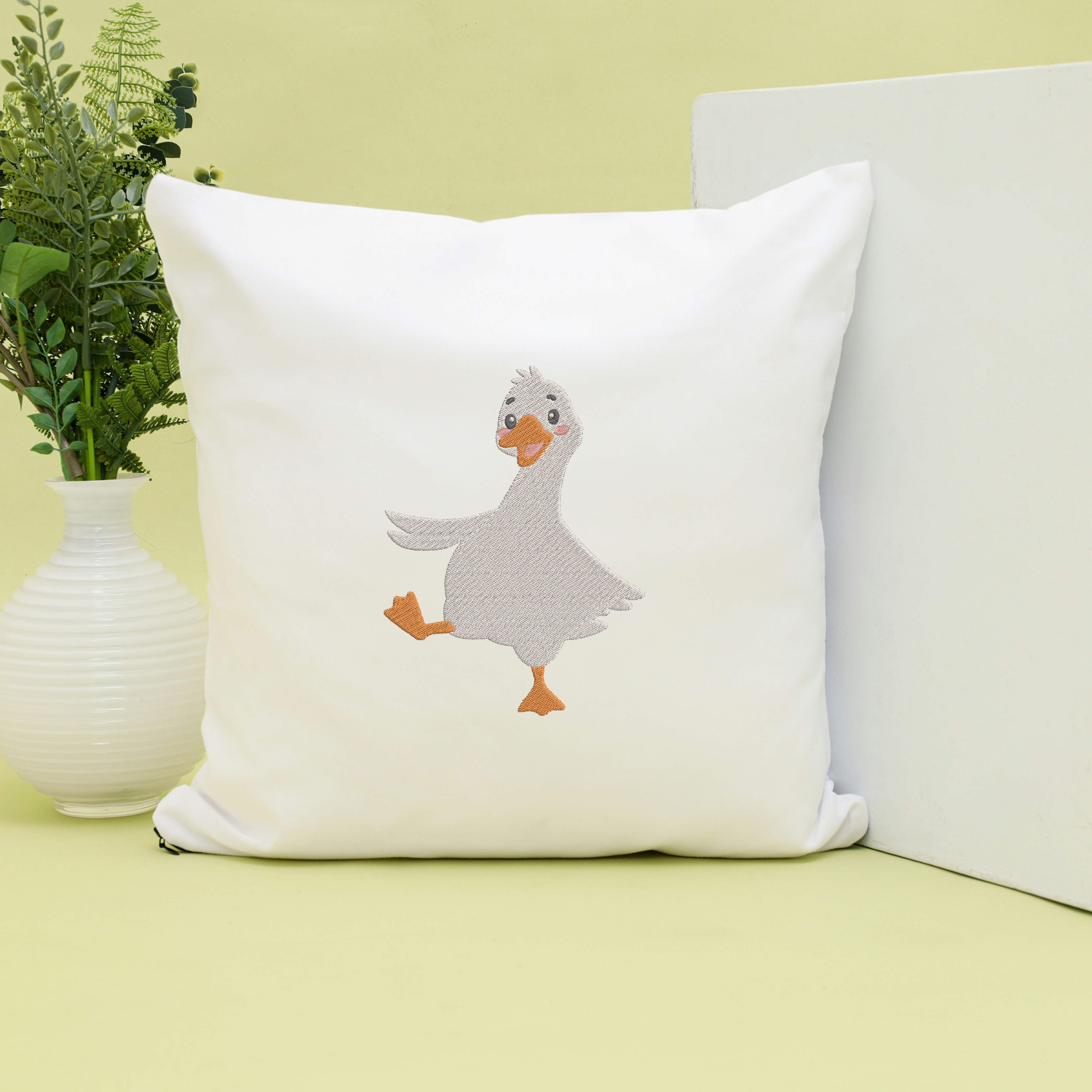 Goose Embroidery Bundle, Cute Duck Machine Embroidery Design, Farm Bird Spring Summer Embroidery Files, 9 Designs, Instant Download thumbnail 5