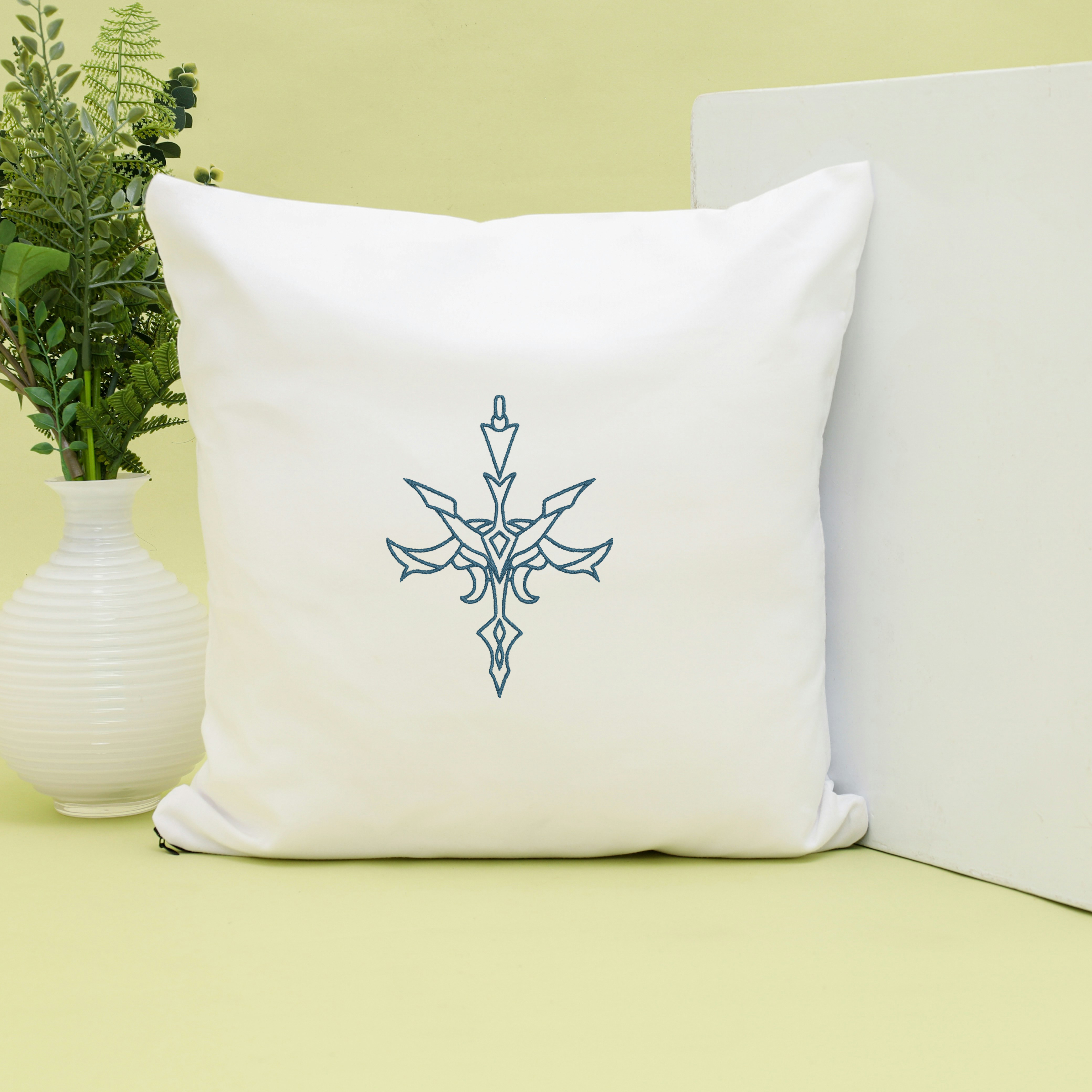 Fantasy Symbol Embroidery Bundle, Mystic Sigil Machine Embroidery Design, Magical Emblem Line Art Embroidery Files,  Instant Download thumbnail 5