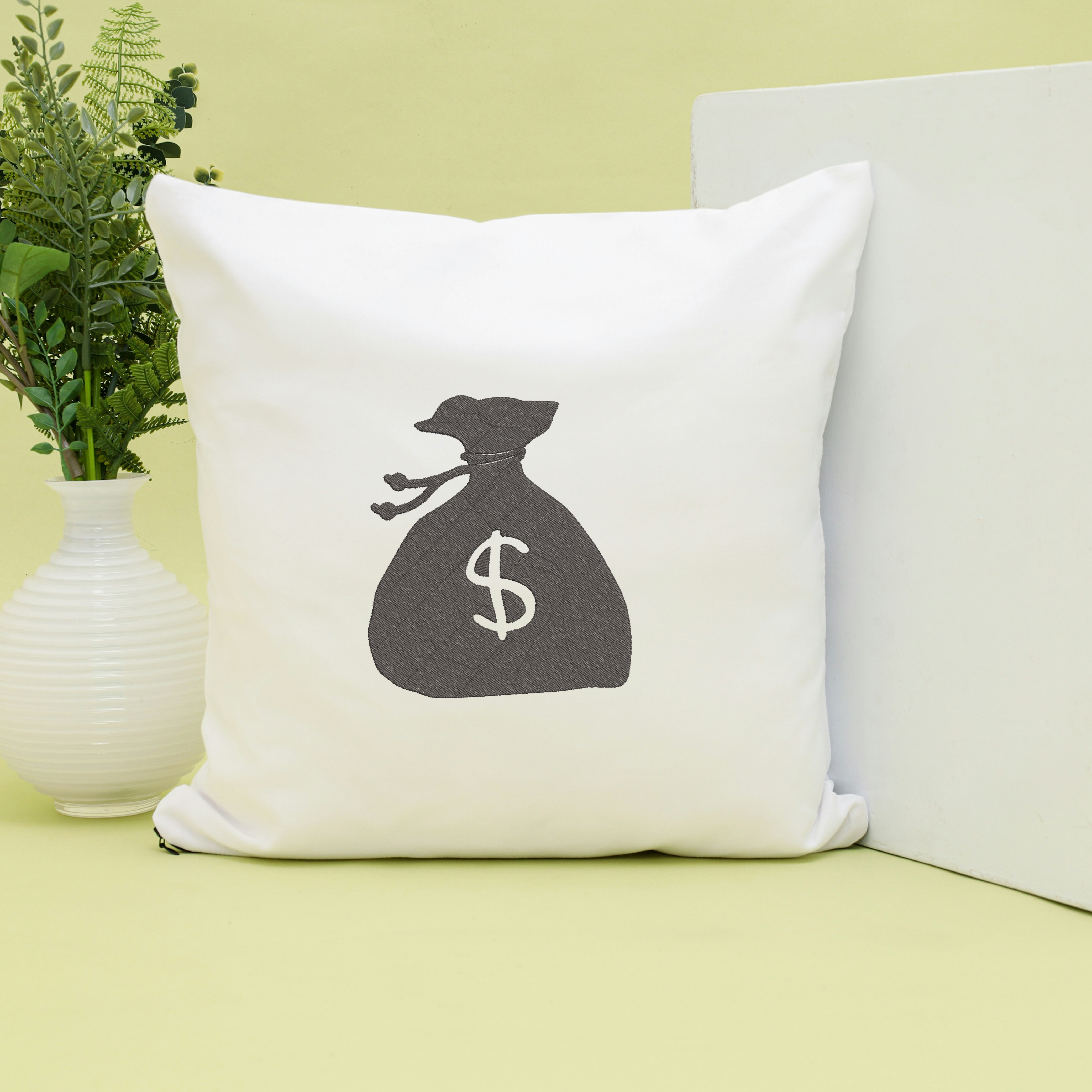 Money Bag Embroidery Design Bundle, Dollar Bag Machine Embroidery File, Finance Cash Instant Download thumbnail 5