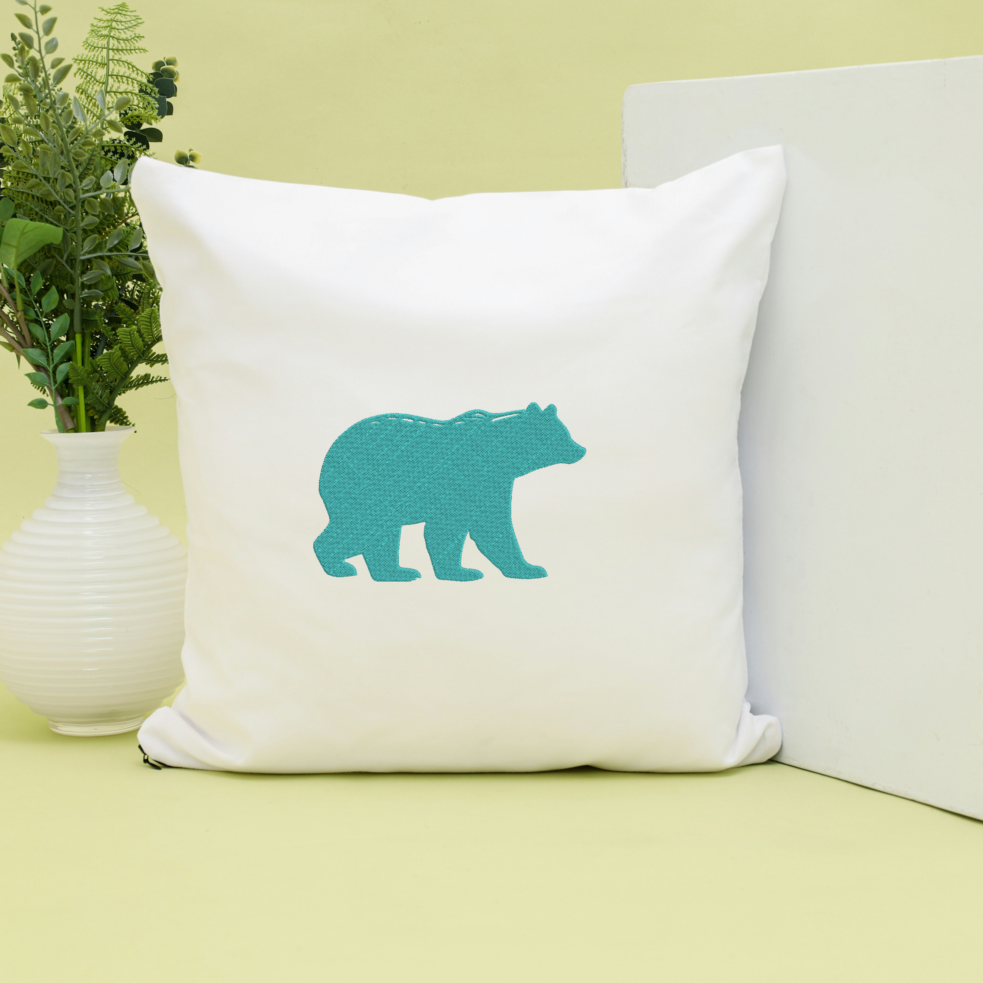 Bear Forest Embroidery Bundle, Mountain Pine Tree Machine Embroidery Design, Wildlife Bear Embroidery File, Instant Download thumbnail 5