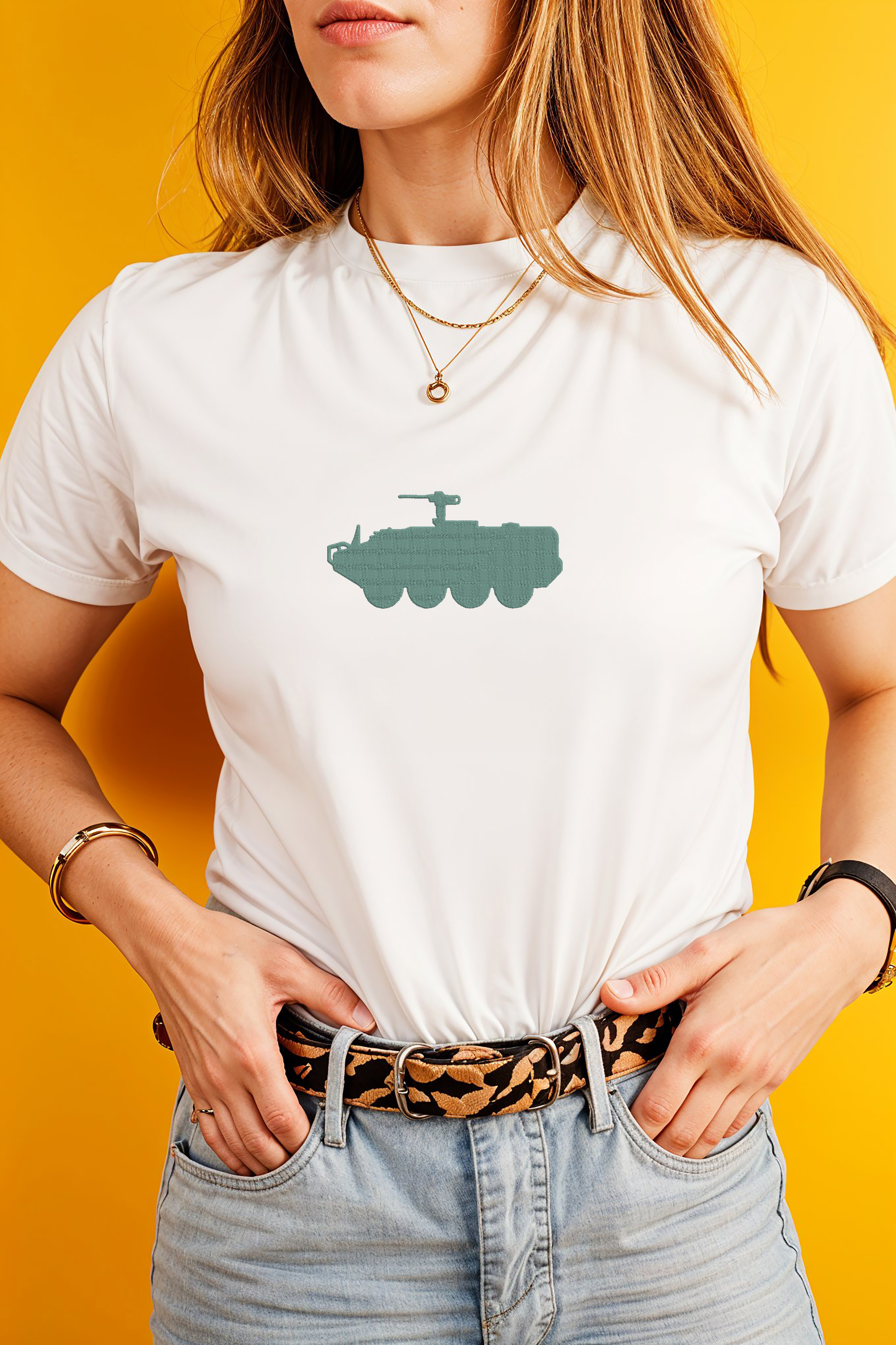 Tank Embroidery Bundle, Military Tank Machine Embroidery Design, Army Vehicle Embroidery File, Instant Download thumbnail 3