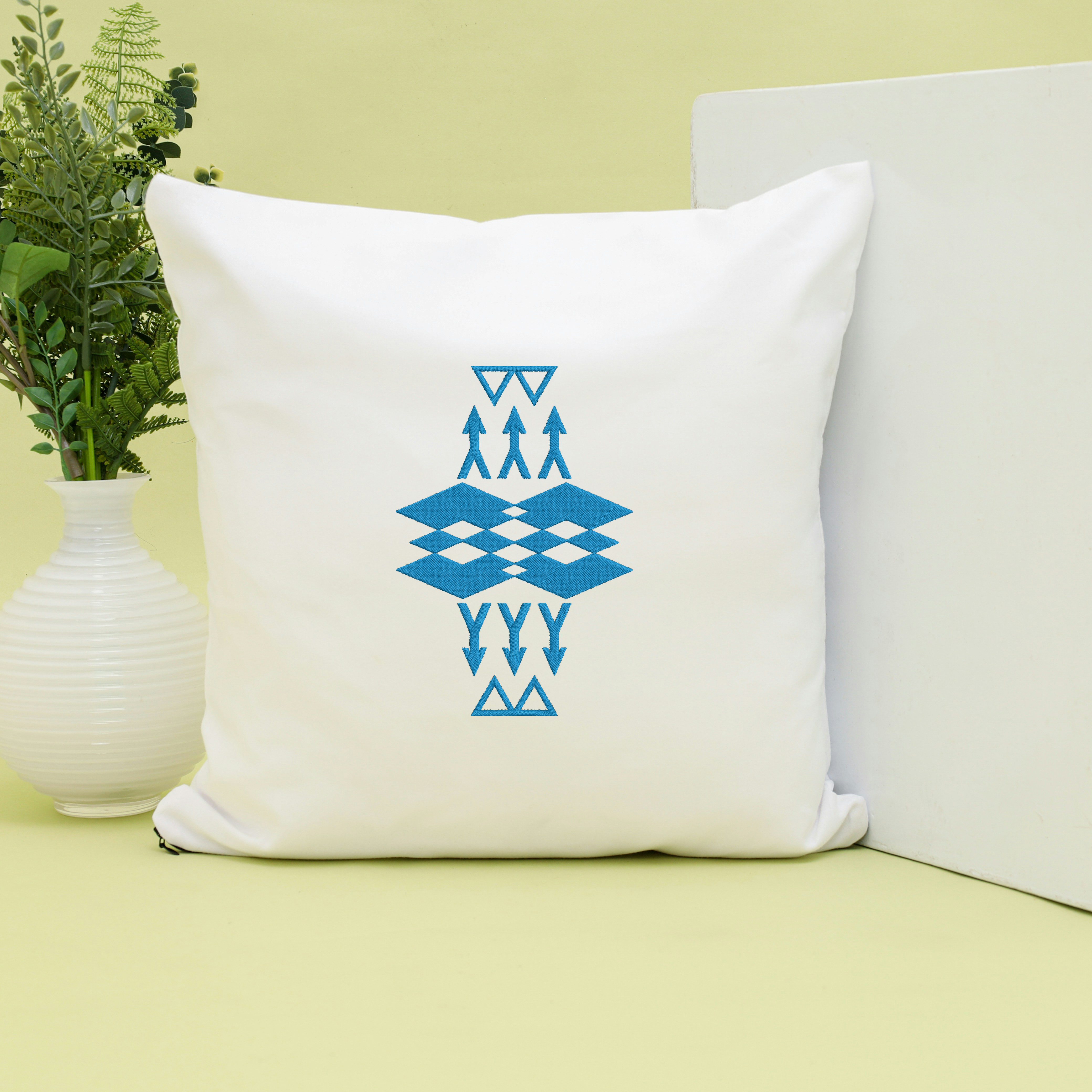 Tribal Mask Embroidery Design Bundle, Aztec Skull Machine Embroidery File, Instant Download thumbnail 7