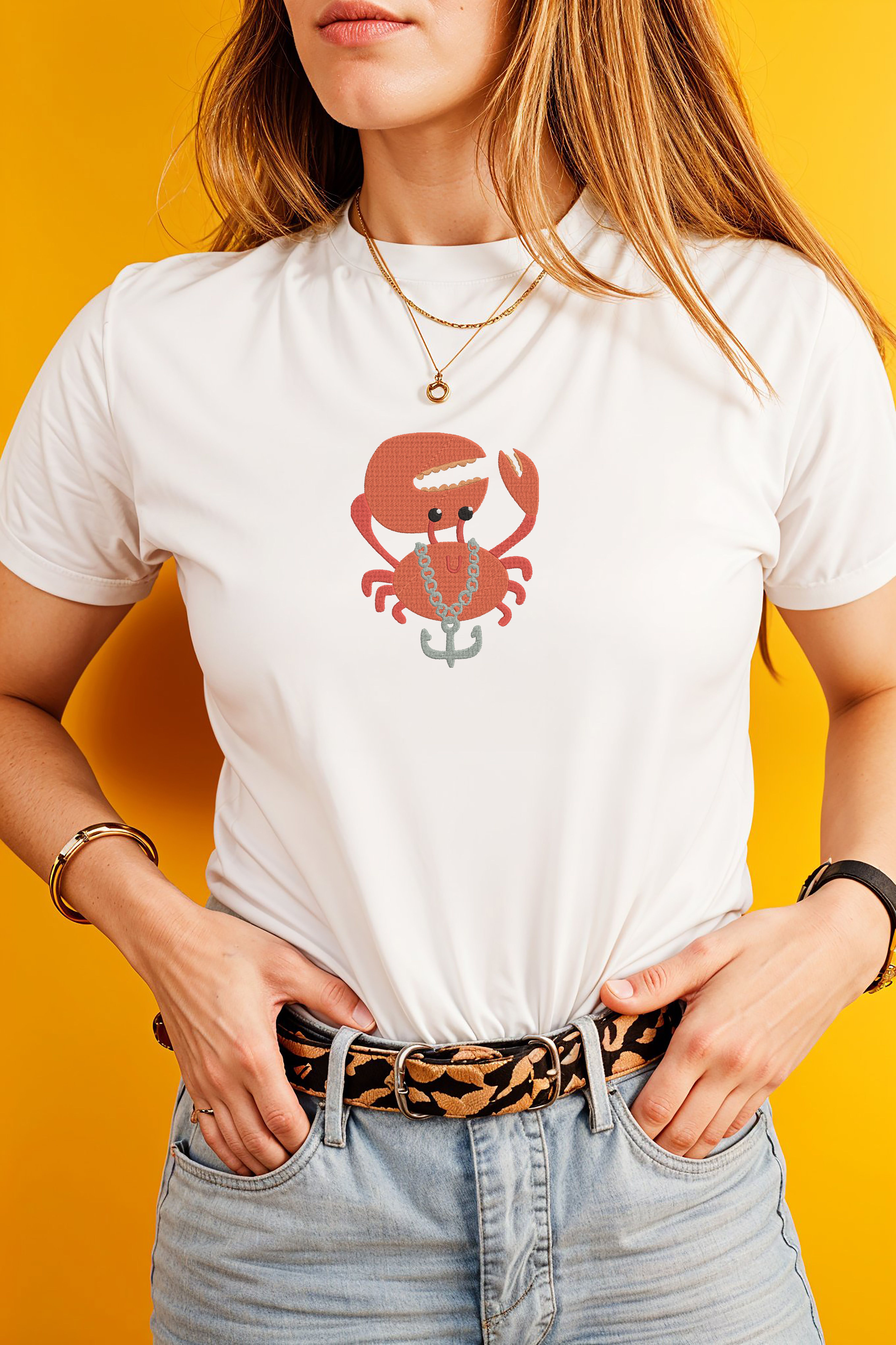 Pirate Sea Animals Embroidery Bundle, Cute Ocean Creatures Crab Octopus Whale Fish Embroidery, Kids Pirate Embroidery, Instant Download thumbnail 2