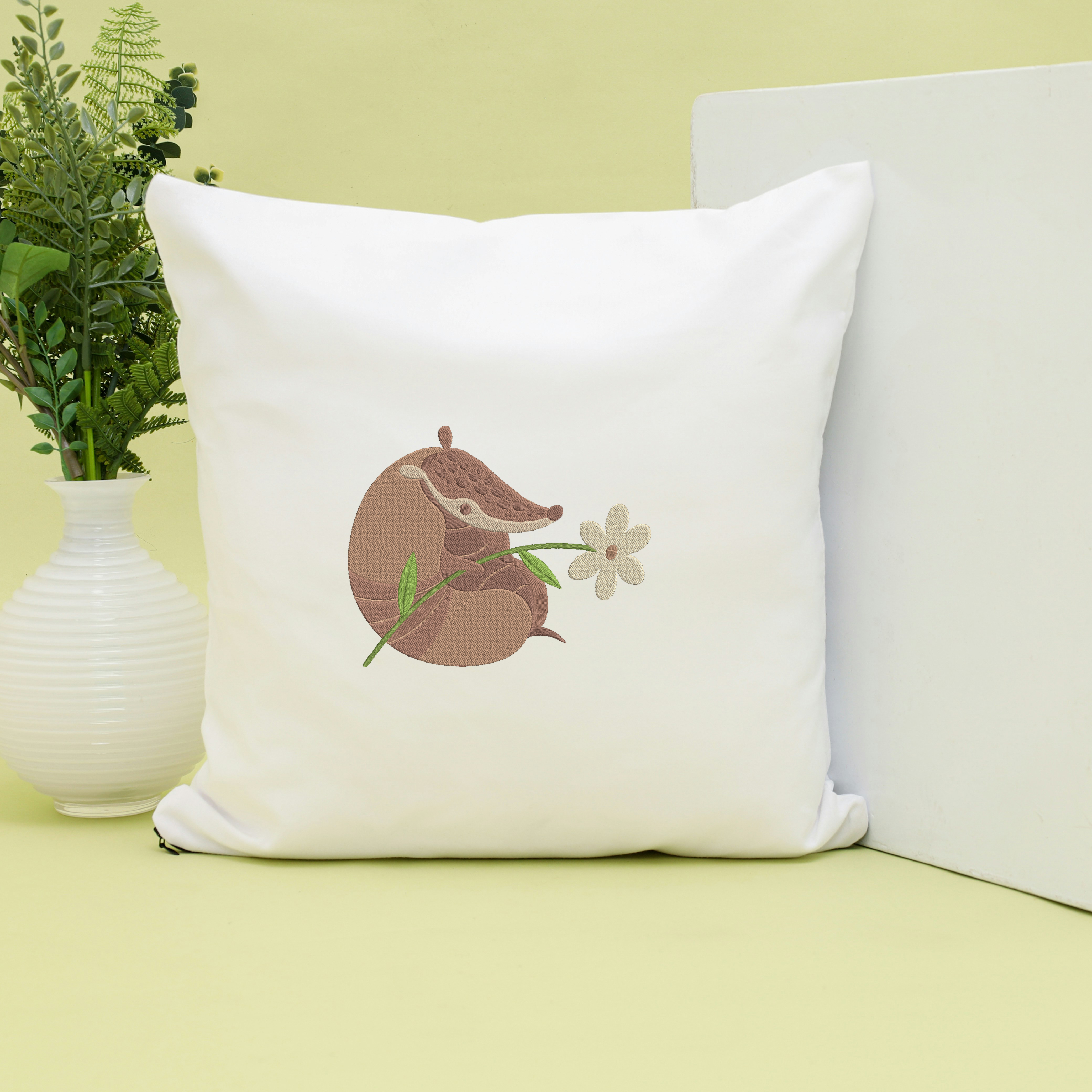 Cute Armadillo Embroidery Design Bundle, Cartoon Armadillo Machine Embroidery, Instant Download thumbnail 6