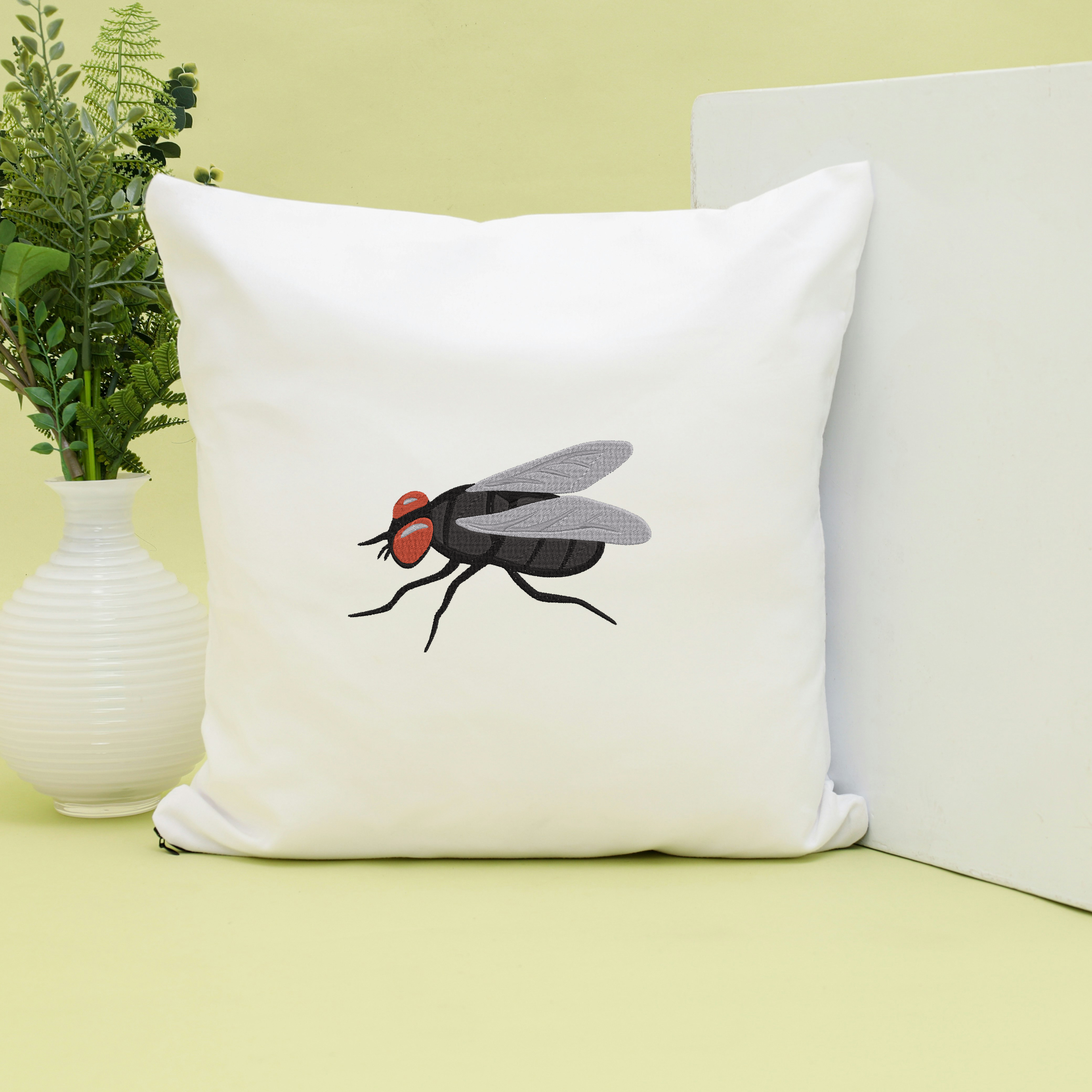 House Fly Embroidery Design Bundle, Realistic House Fly Machine Embroidery, Instant Download thumbnail 5