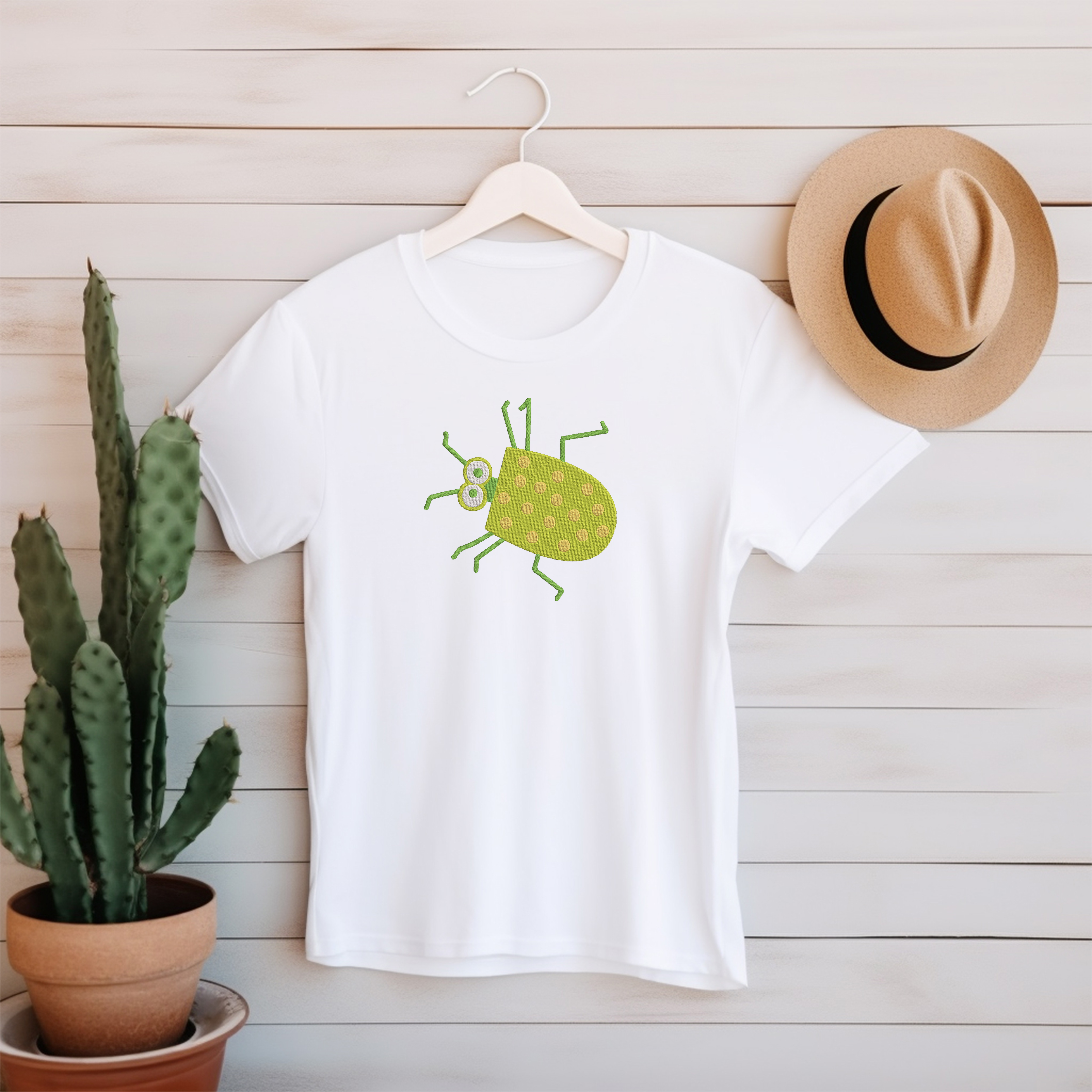 Cute Garden Bug Machine Embroidery, Kawaii Insect Embroidery Design Bundle, Instant Download thumbnail 3