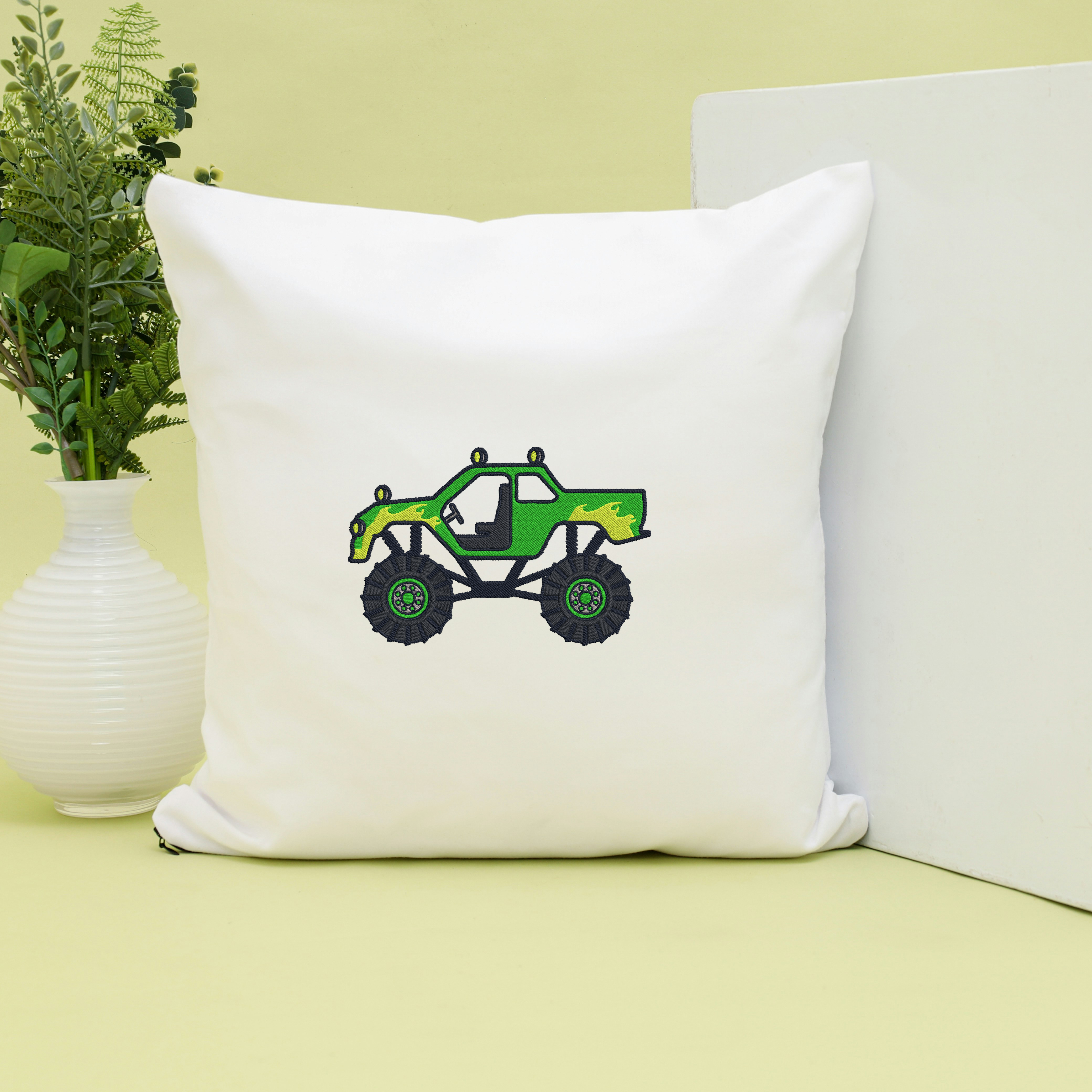 Monster Truck Embroidery Bundle, Off Road Truck Embroidery Design, Instant Download thumbnail 4