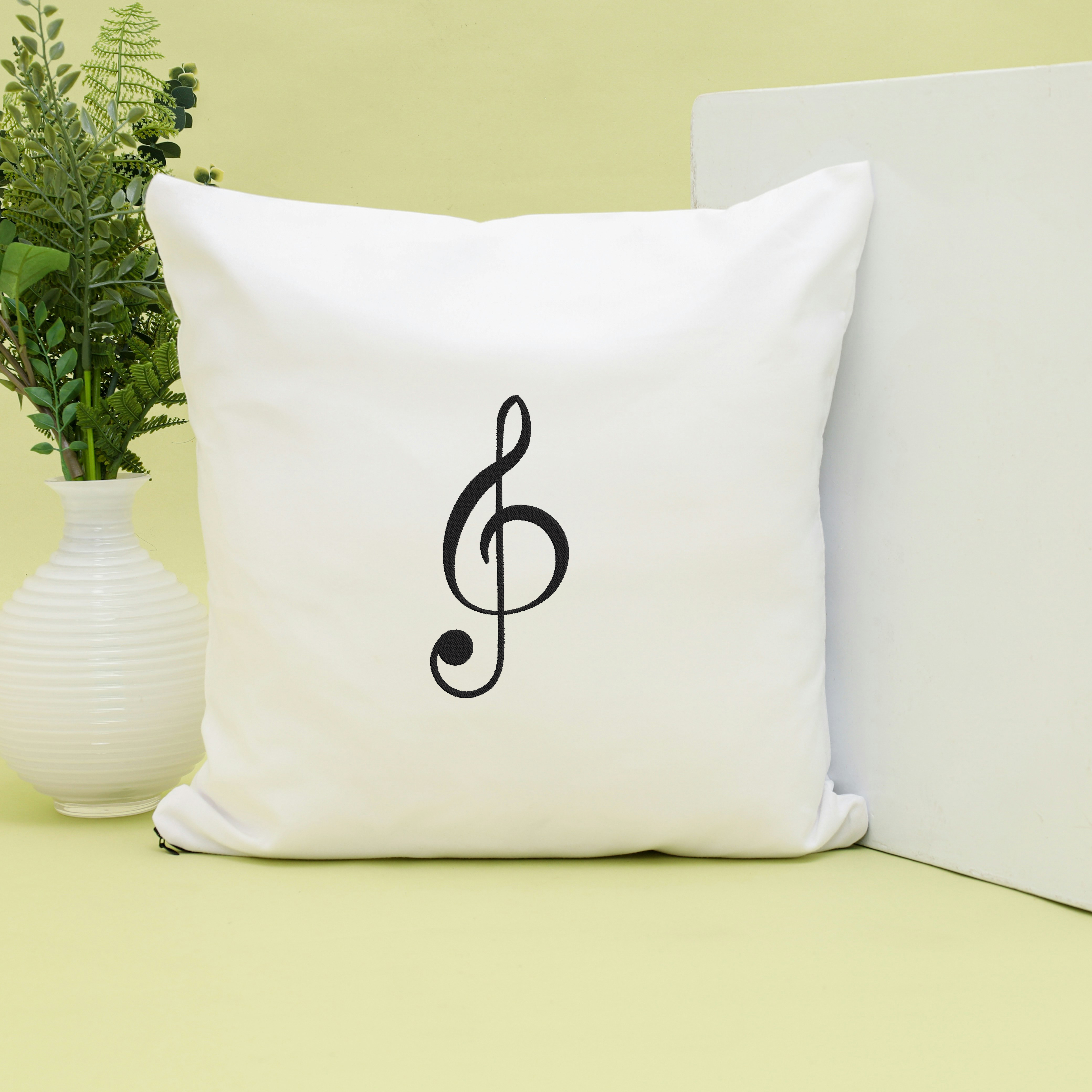 Music Note Embroidery Design Bundle, Musical Symbol Machine Embroidery Files,  Instant Download thumbnail 5