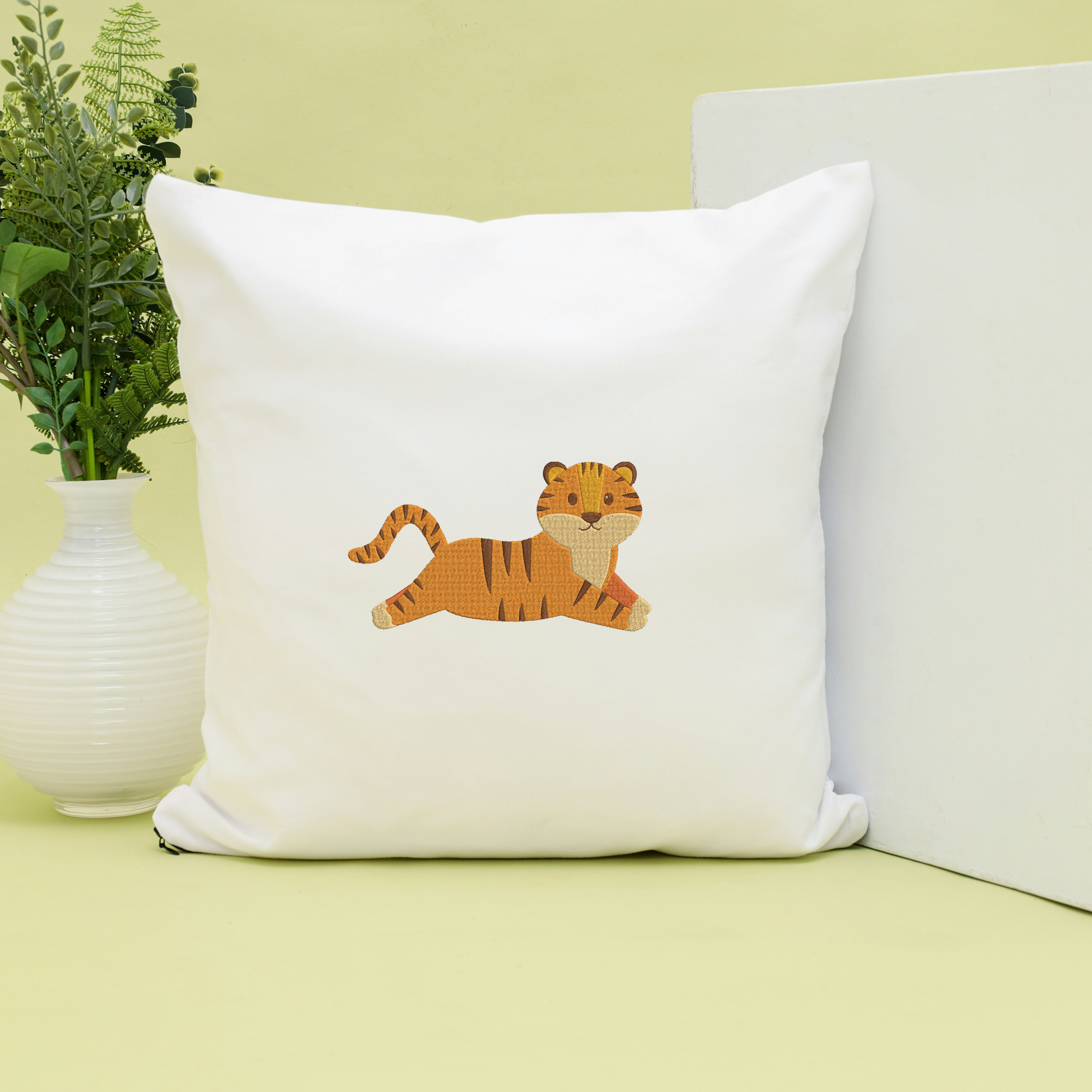 Cute Tiger Embroidery Bundle, Baby Tiger Embroidery Design, Instant Download thumbnail 4