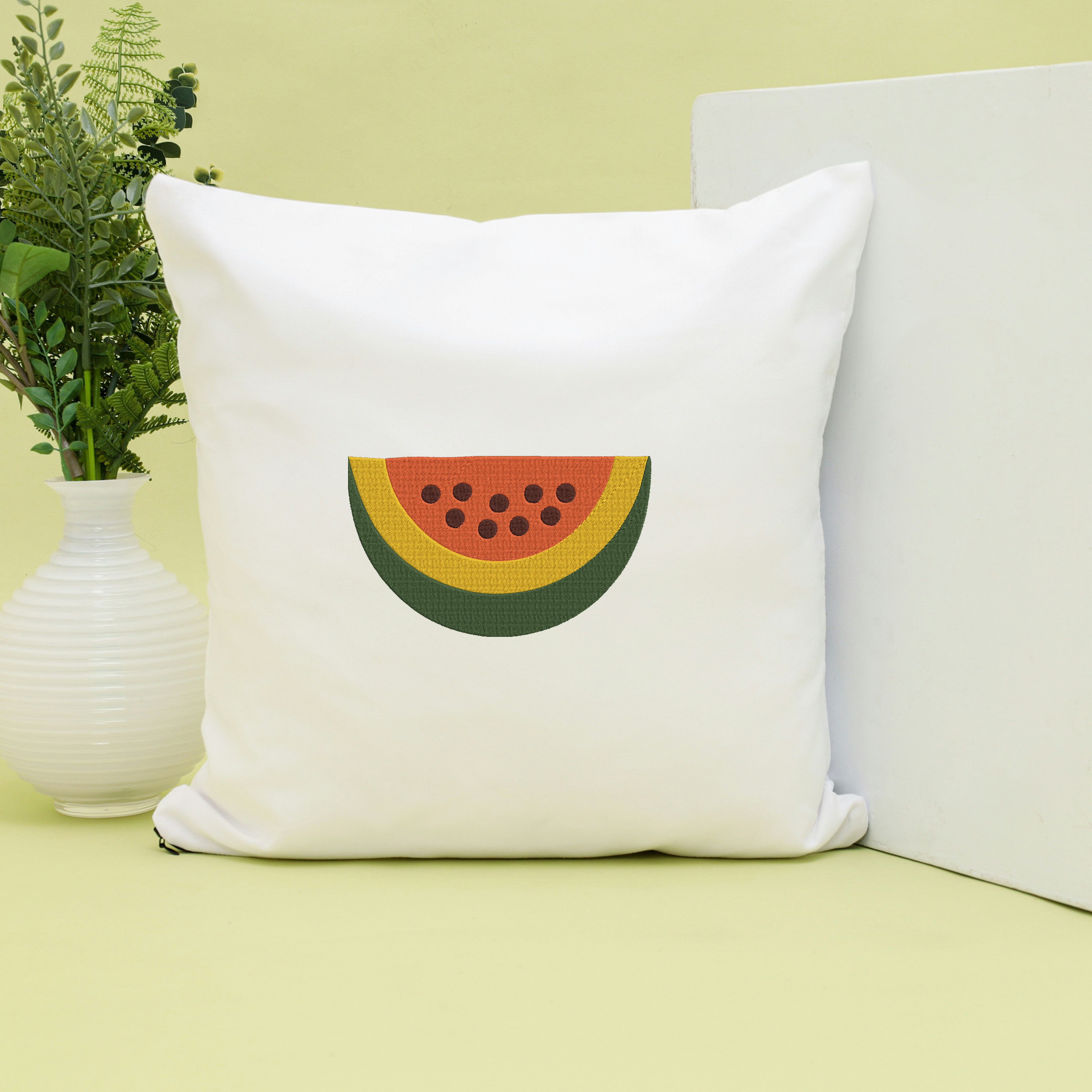 Papaya Embroidery Bundle, Tropical Fruit Embroidery Design, Papaya Slice Machine Embroidery thumbnail 5