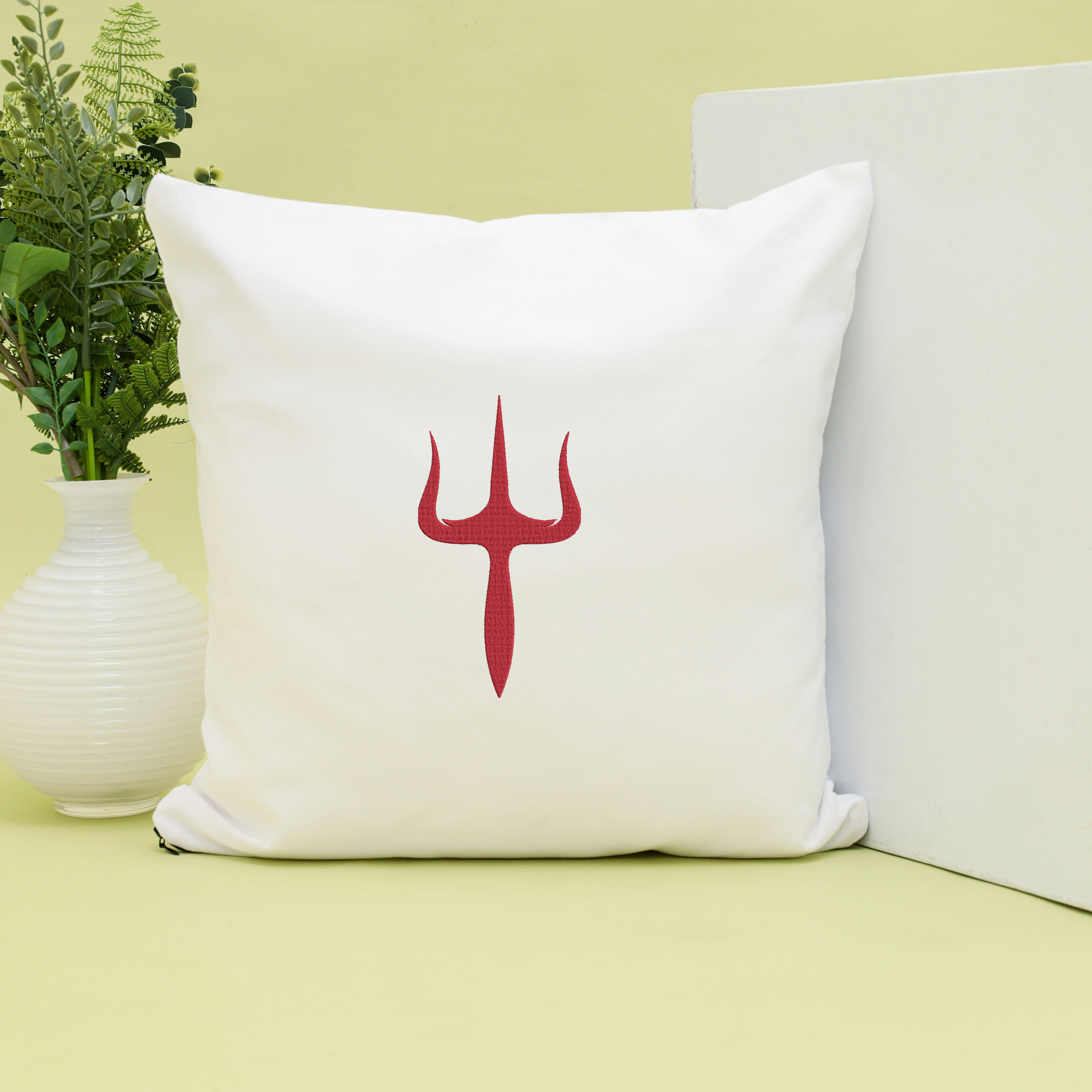 Trident Embroidery Design Bundle, Devil Spear Pattern, Digital Download thumbnail 6