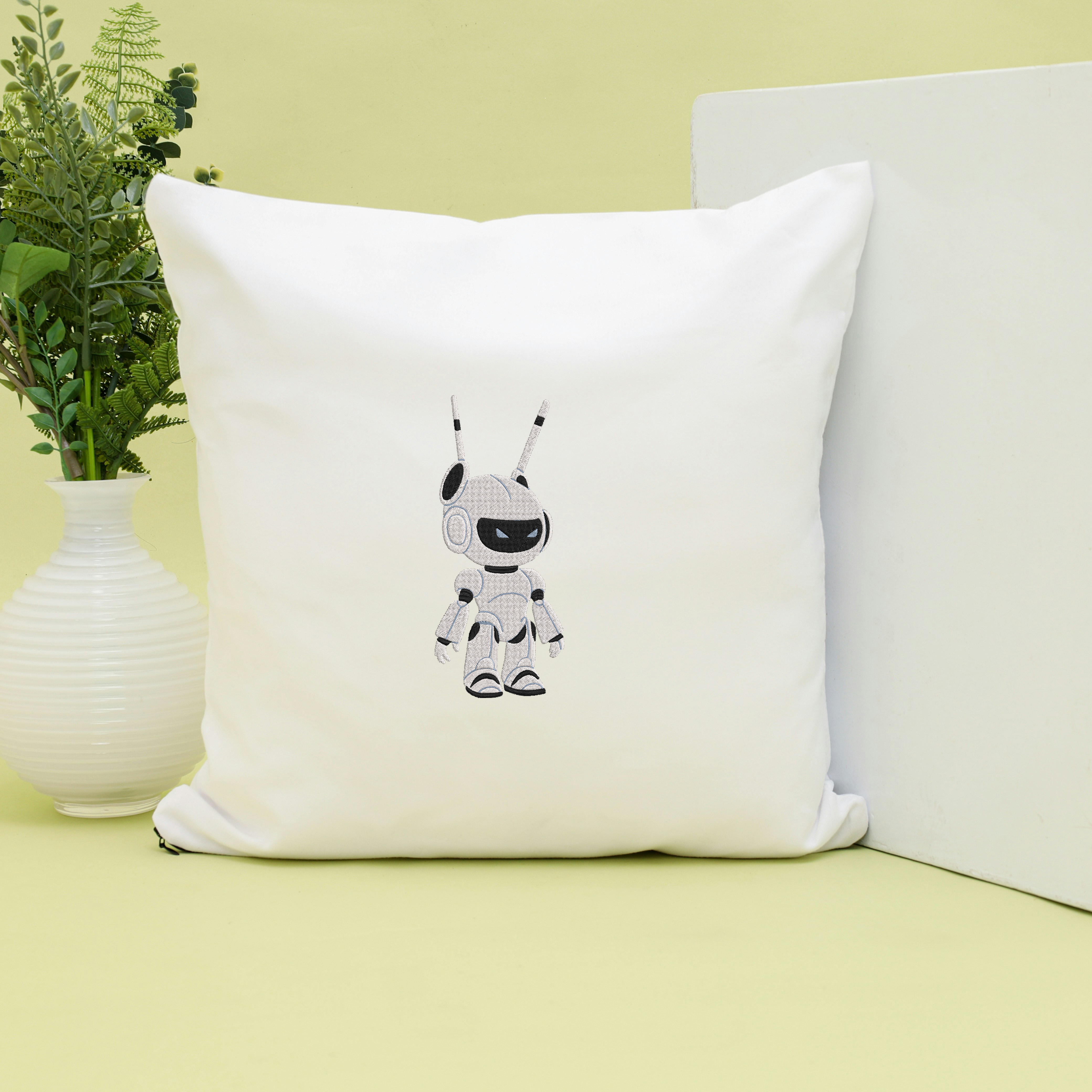 Robot Embroidery Bundle, Futuristic Robot Embroidery Design, Instant Download thumbnail 5
