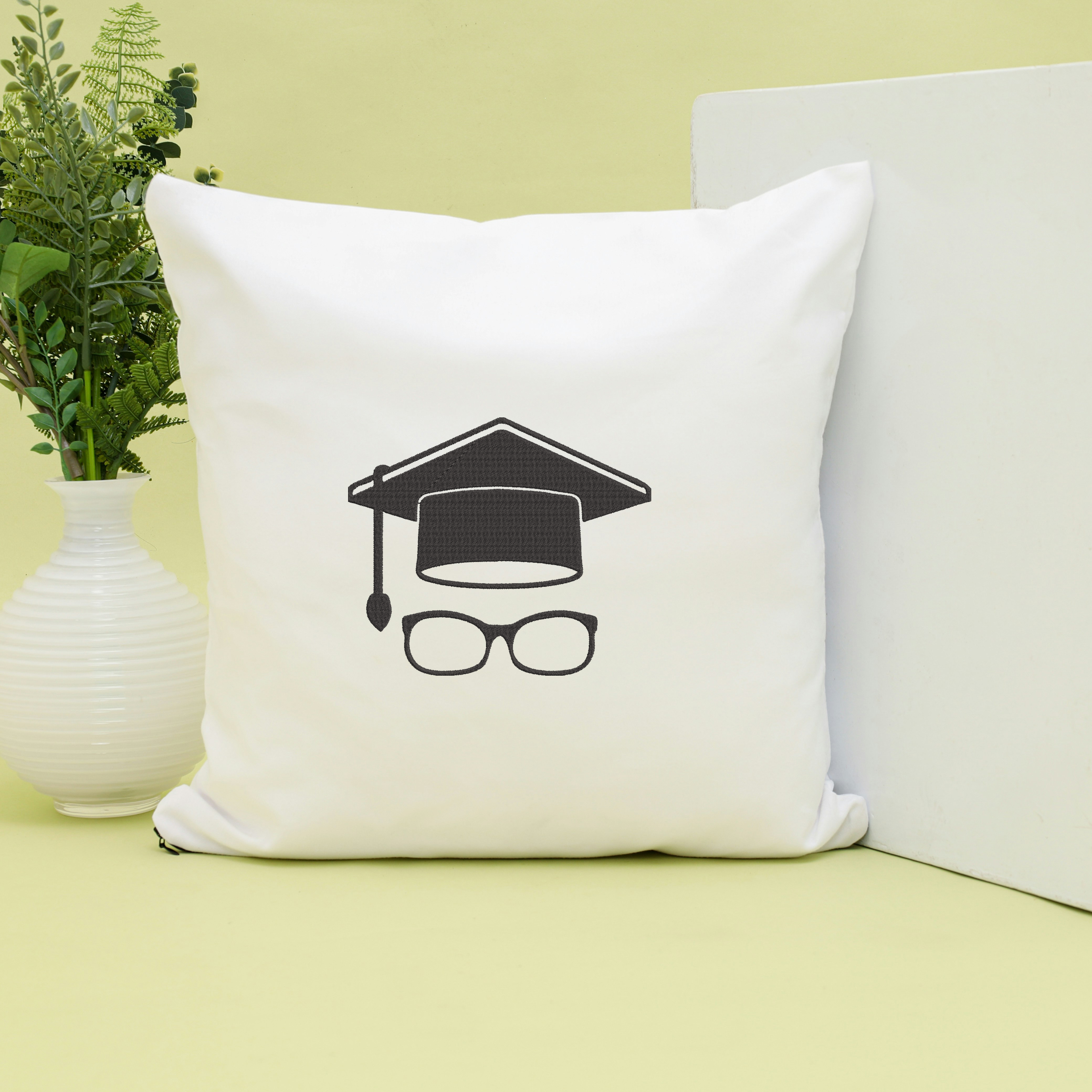 Graduation Cap Embroidery Design, Graduate Embroidery Design,  Instant Download thumbnail 6