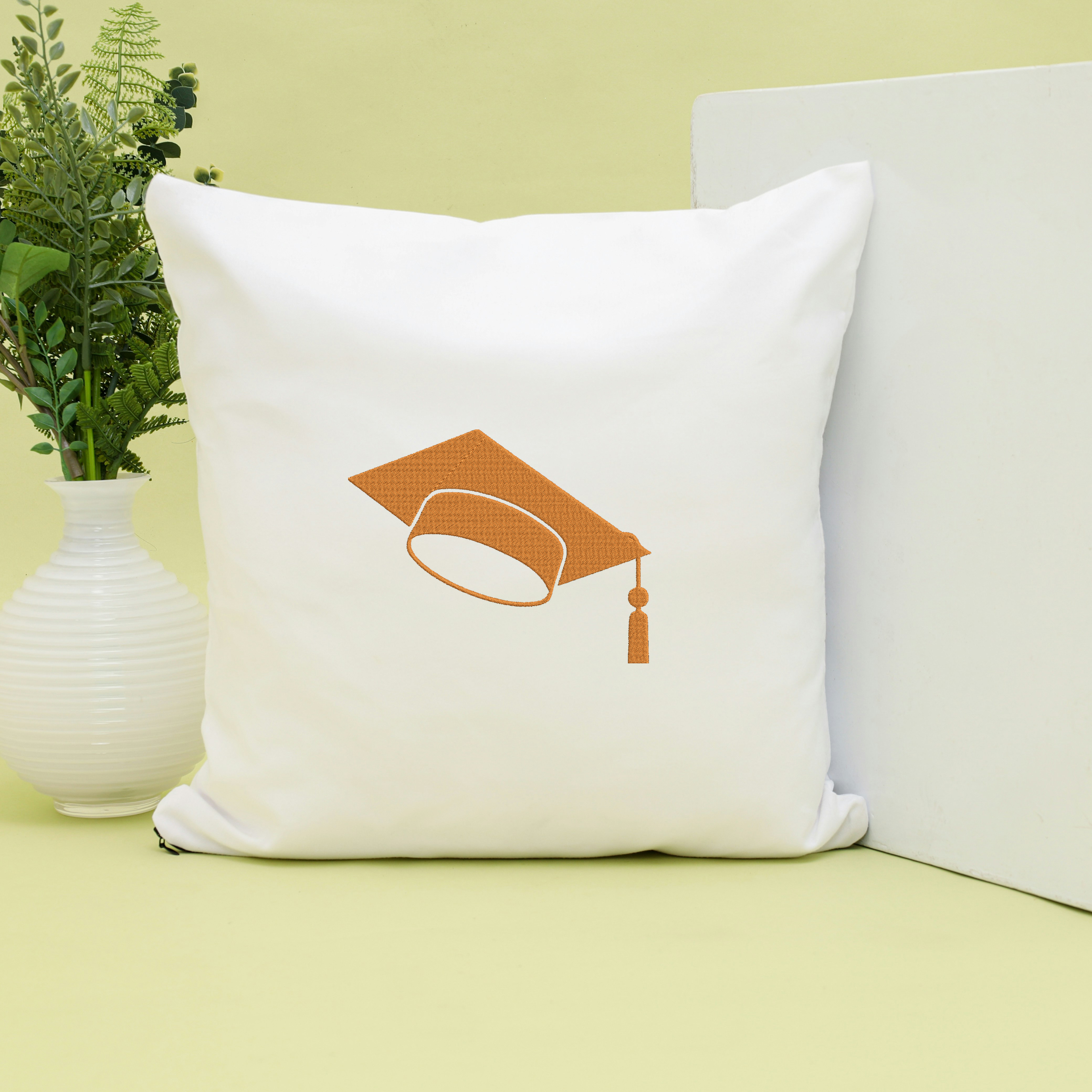 Graduation Cap Embroidery Design, Graduate Embroidery Design,  Instant Download thumbnail 7
