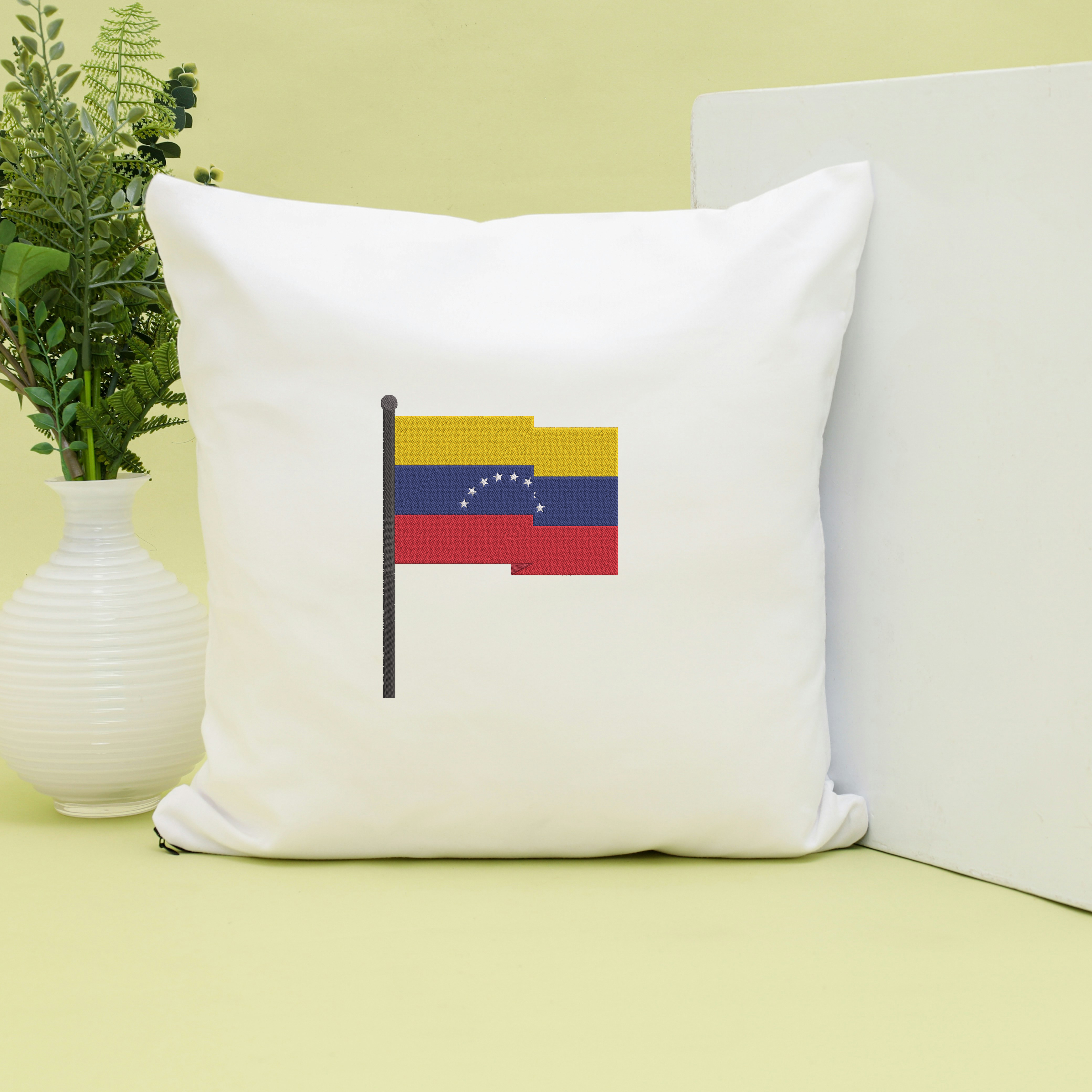 Venezuela Flag Embroidery Design Bundle, Venezuelan Flag Machine Embroidery File, Instant Download thumbnail 4