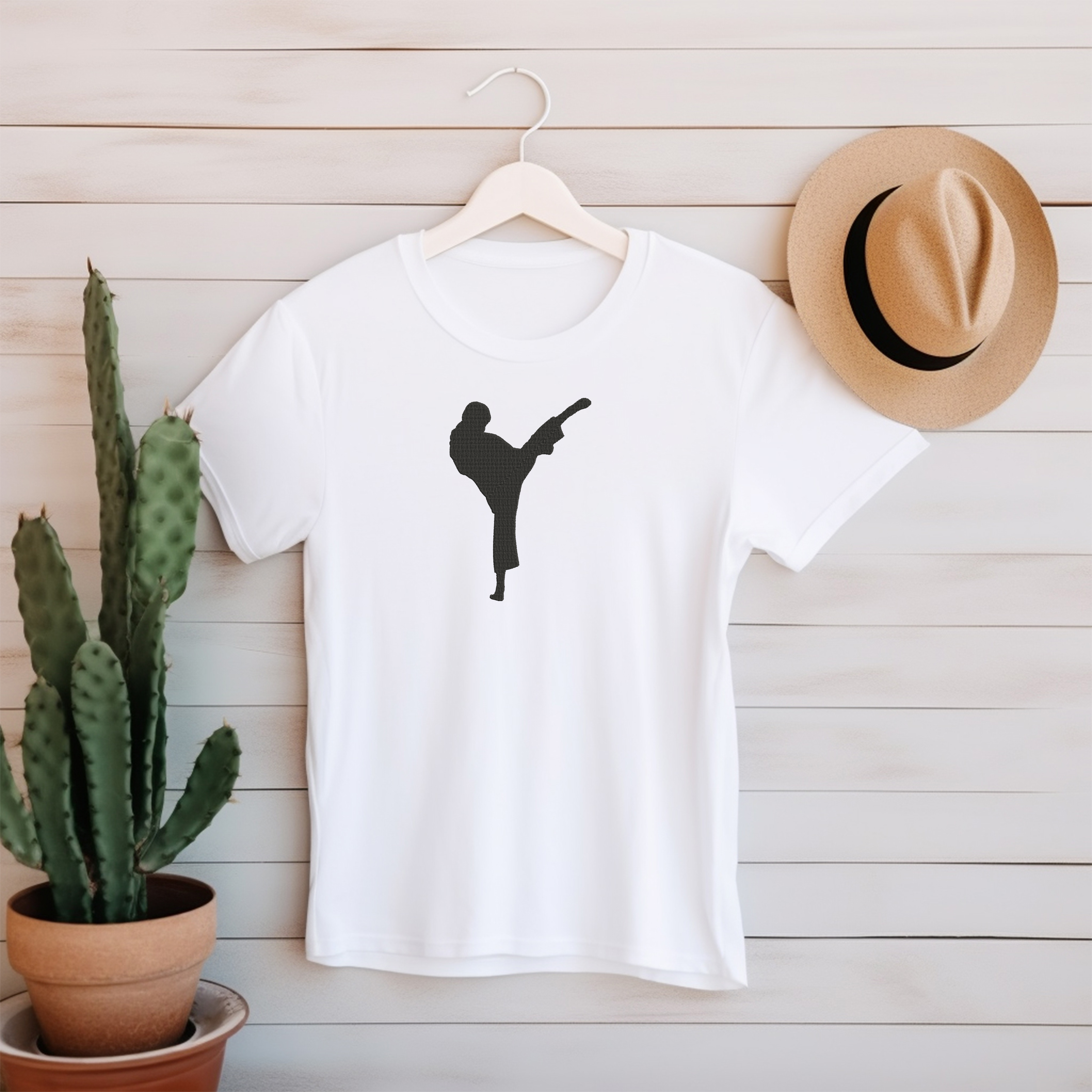 Karate Martial Arts Embroidery Bundle, Taekwondo Fighter Embroidery Design, Instant Download thumbnail 4