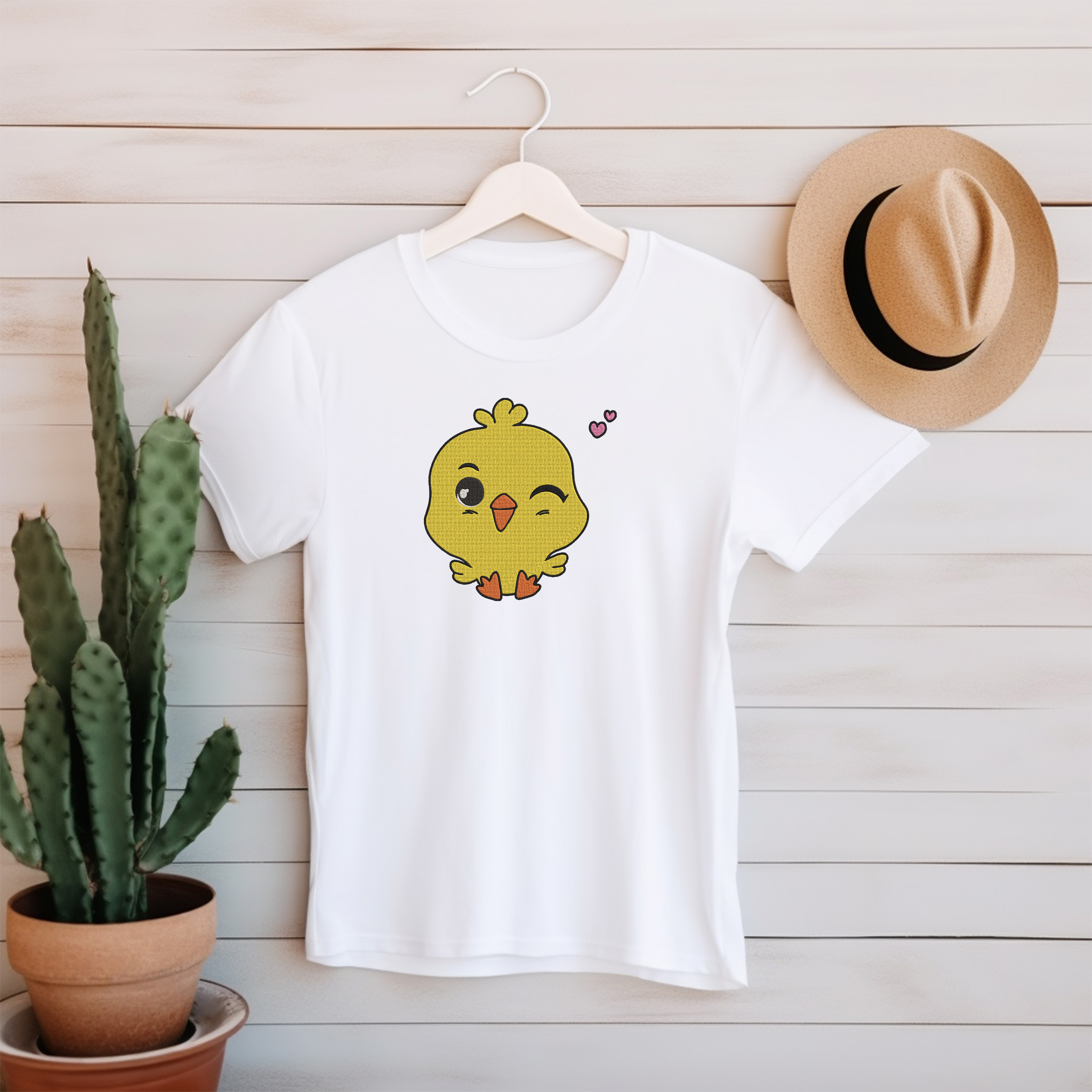 Cute Chick Embroidery Bundle, Kawaii Baby Chicken Embroidery Design, Cartoon Chick Machine Embroidery File thumbnail 4