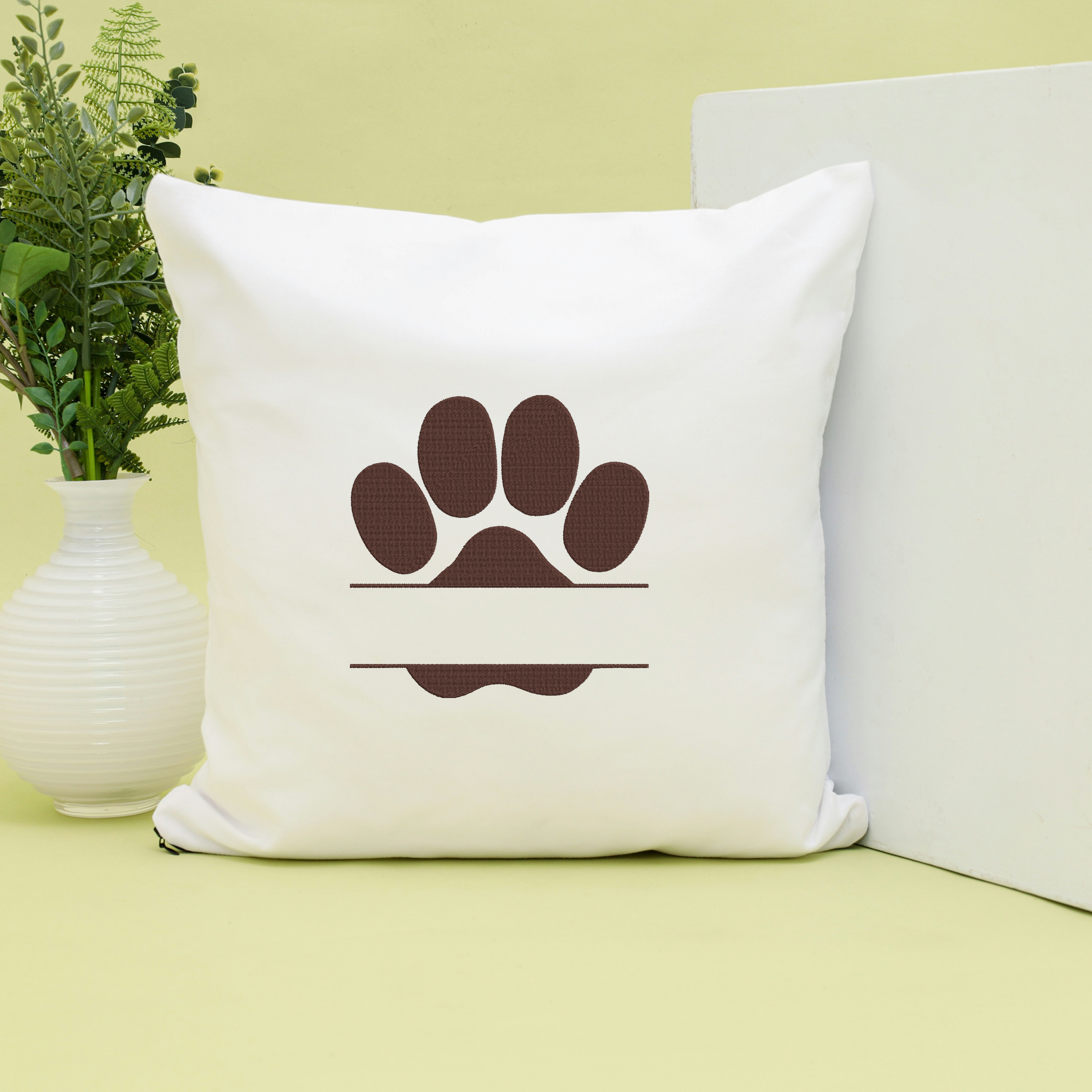 Dog Paw Embroidery Design Bundle, Pet Lover Embroidery File thumbnail 6