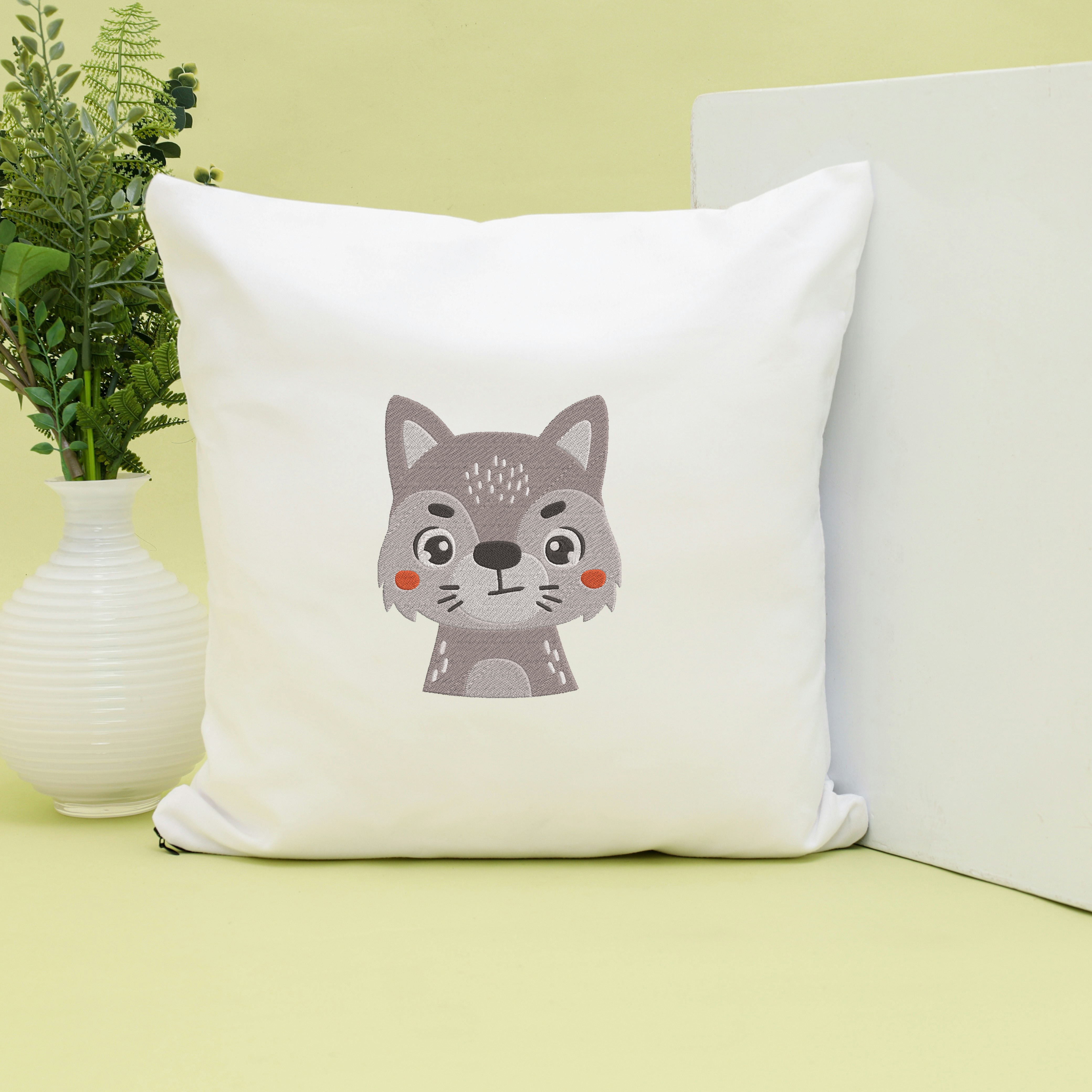 Forest Animal Faces Embroidery Design, Woodland Animal Embroidery Bundle, Instant Download thumbnail 6