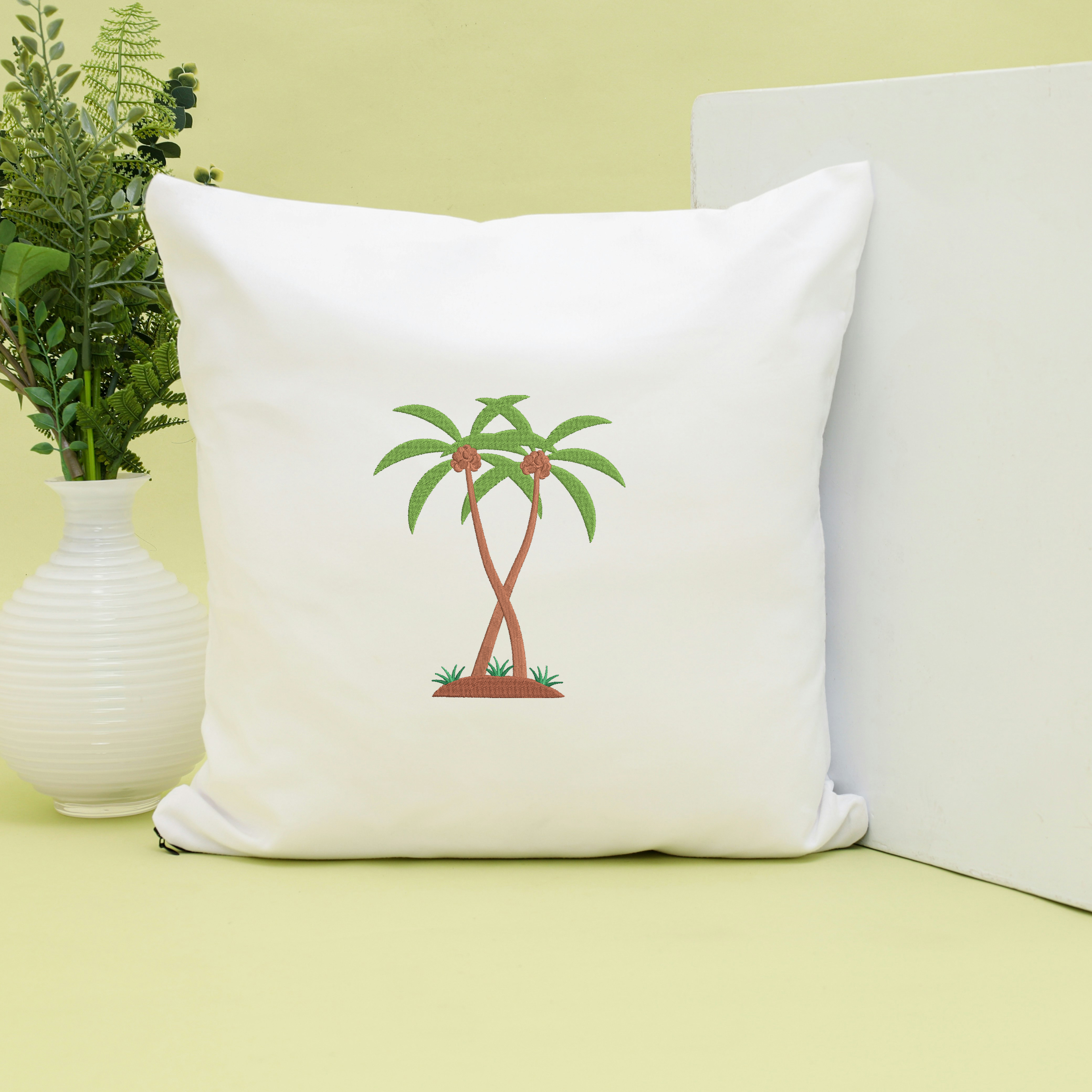 Palm Tree Embroidery Design, Beach Tree Machine Embroidery, Instant Download thumbnail 5
