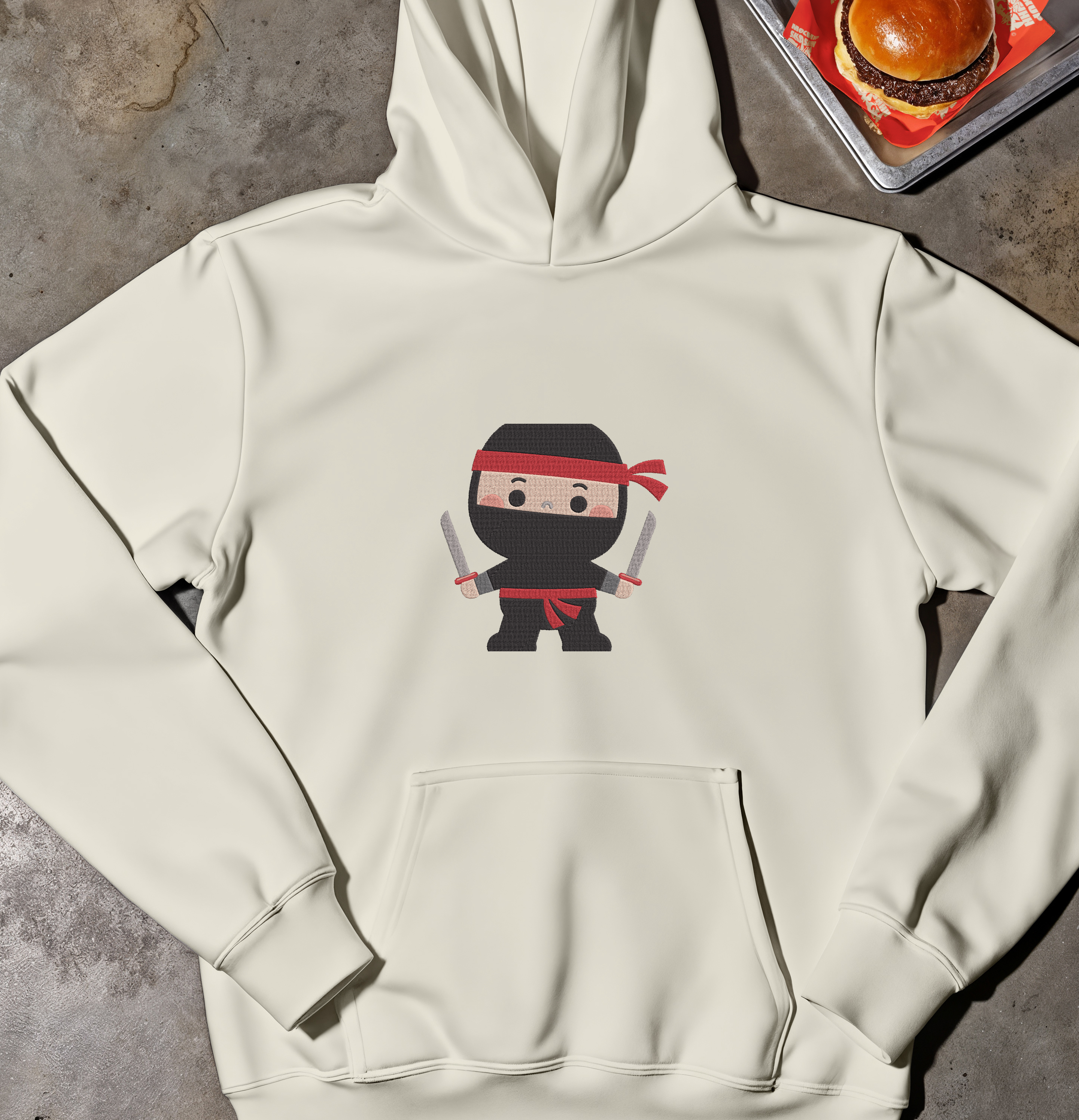 Cute Ninja Embroidery Bundle, Ninja Machine Embroidery Designs, Martial Arts Embroidery Files, Kids Ninja Embroidery Set thumbnail 13