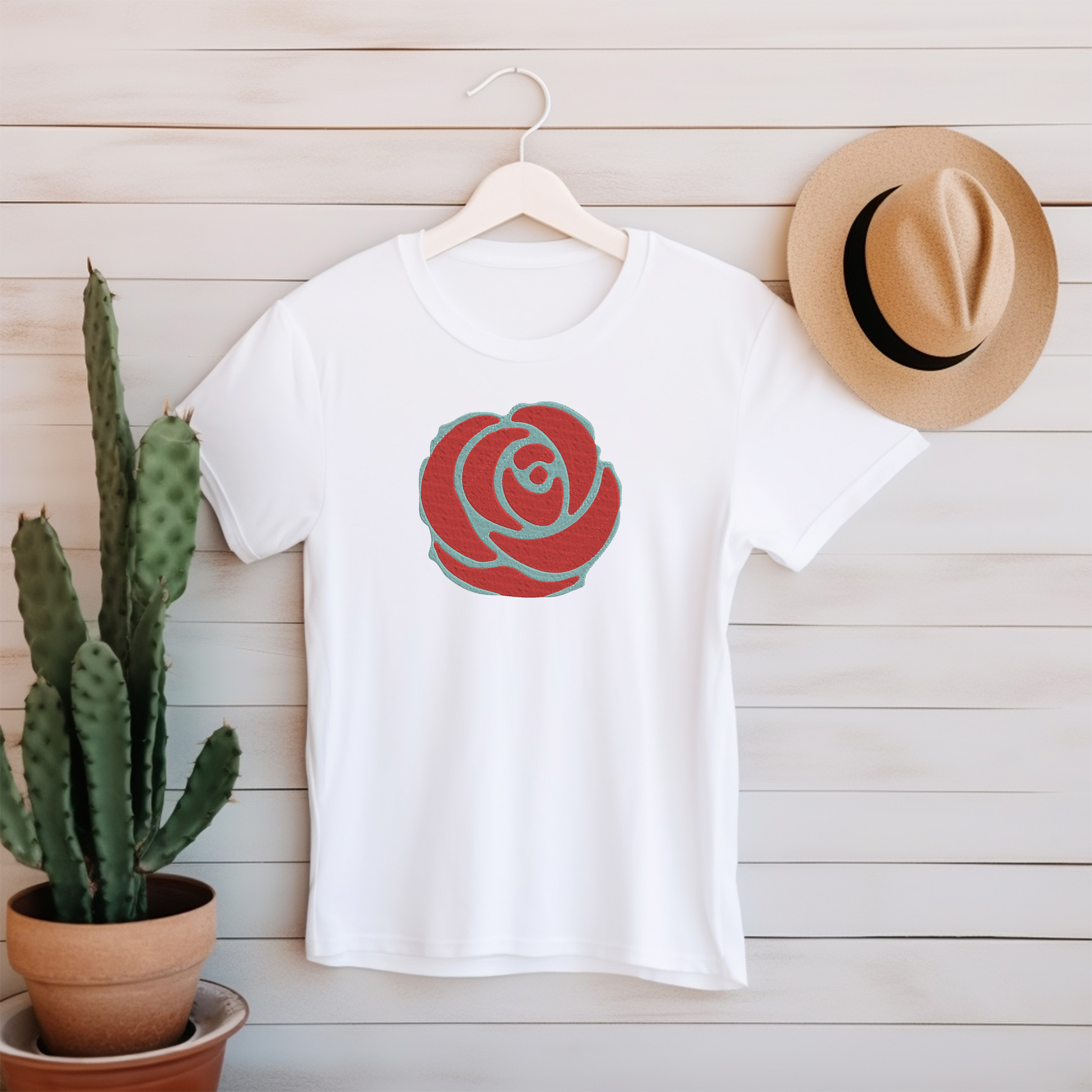 Rose Embroidery Bundle, Floral Machine Embroidery Designs, Red Rose Embroidery Files, Flower Embroidery Set, 8 Design Bundle thumbnail 3