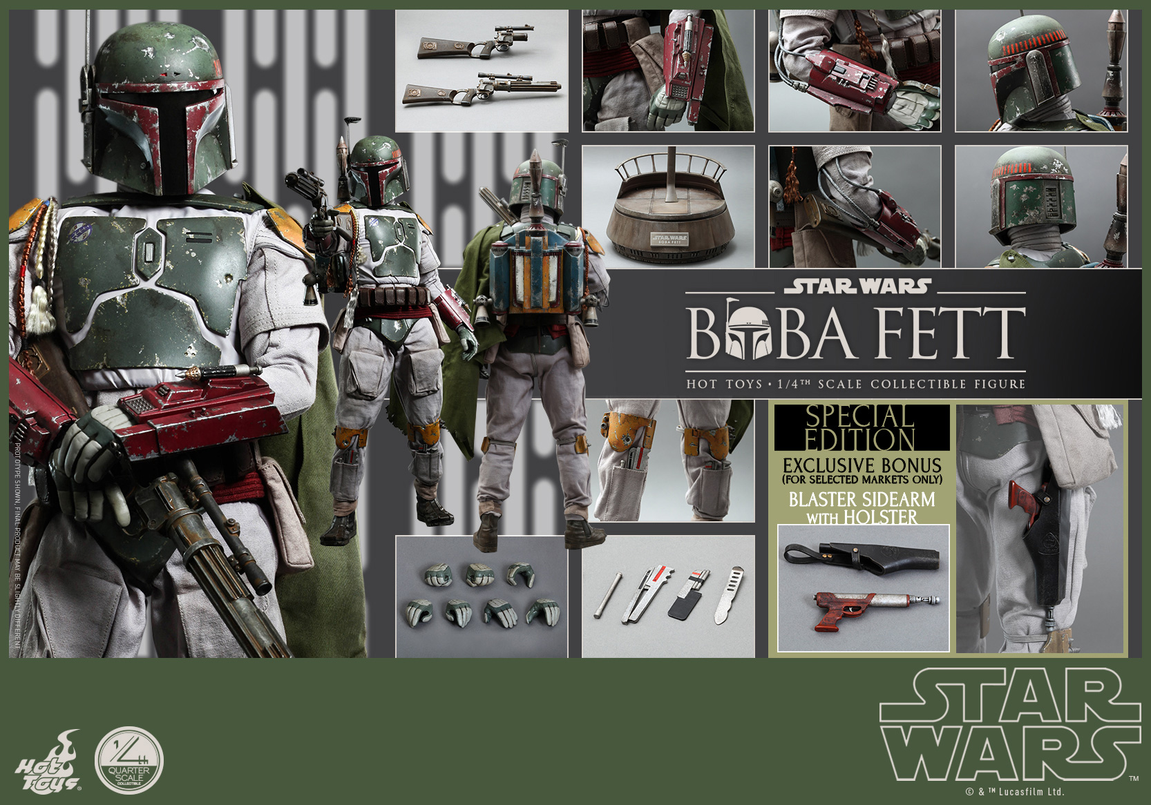 Star Wars / Episode VI Return Of The Jedi - Boba Fett [With Bonus Accessory]