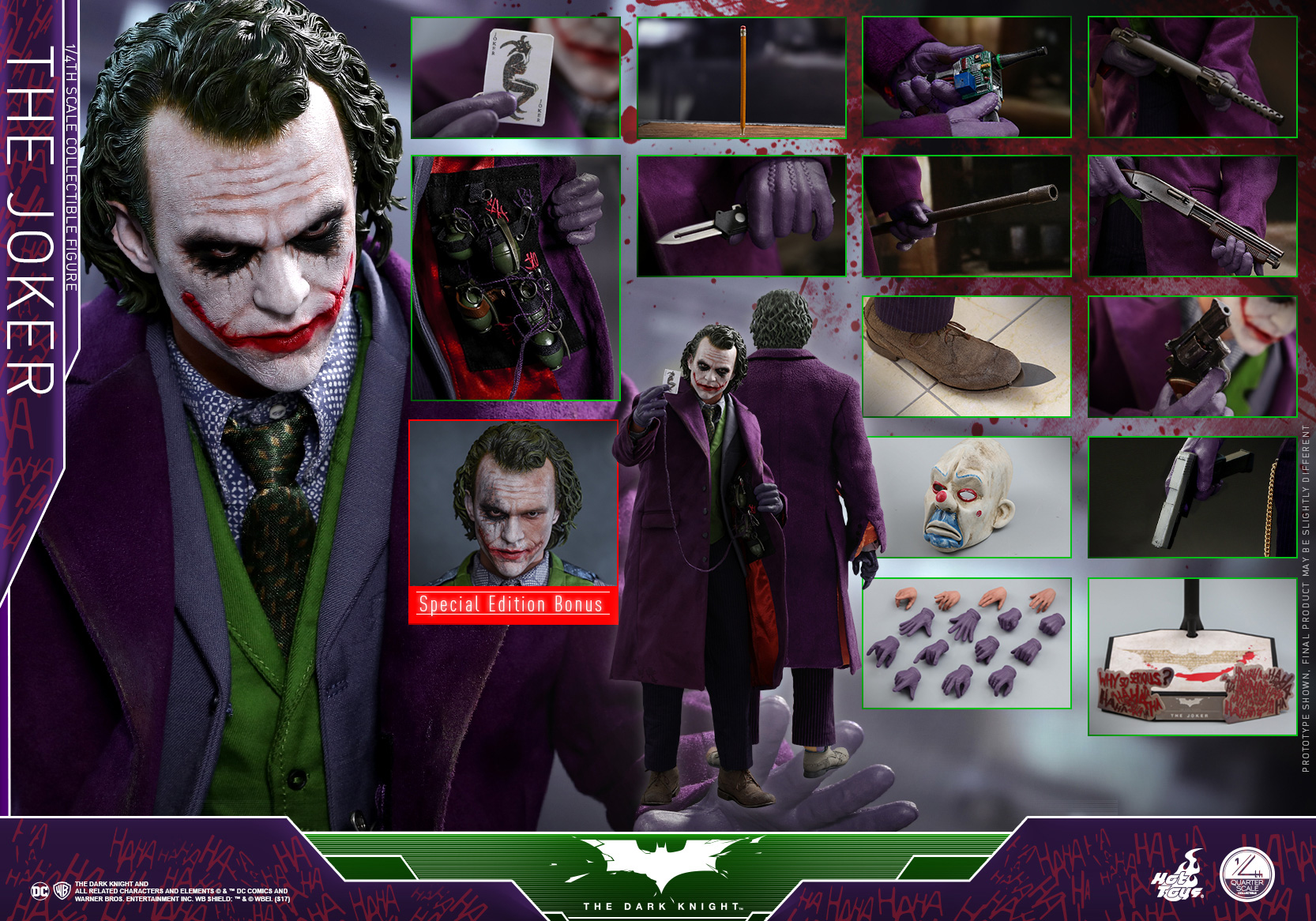 The Dark Knight - The Joker [With Bonus Accessory]