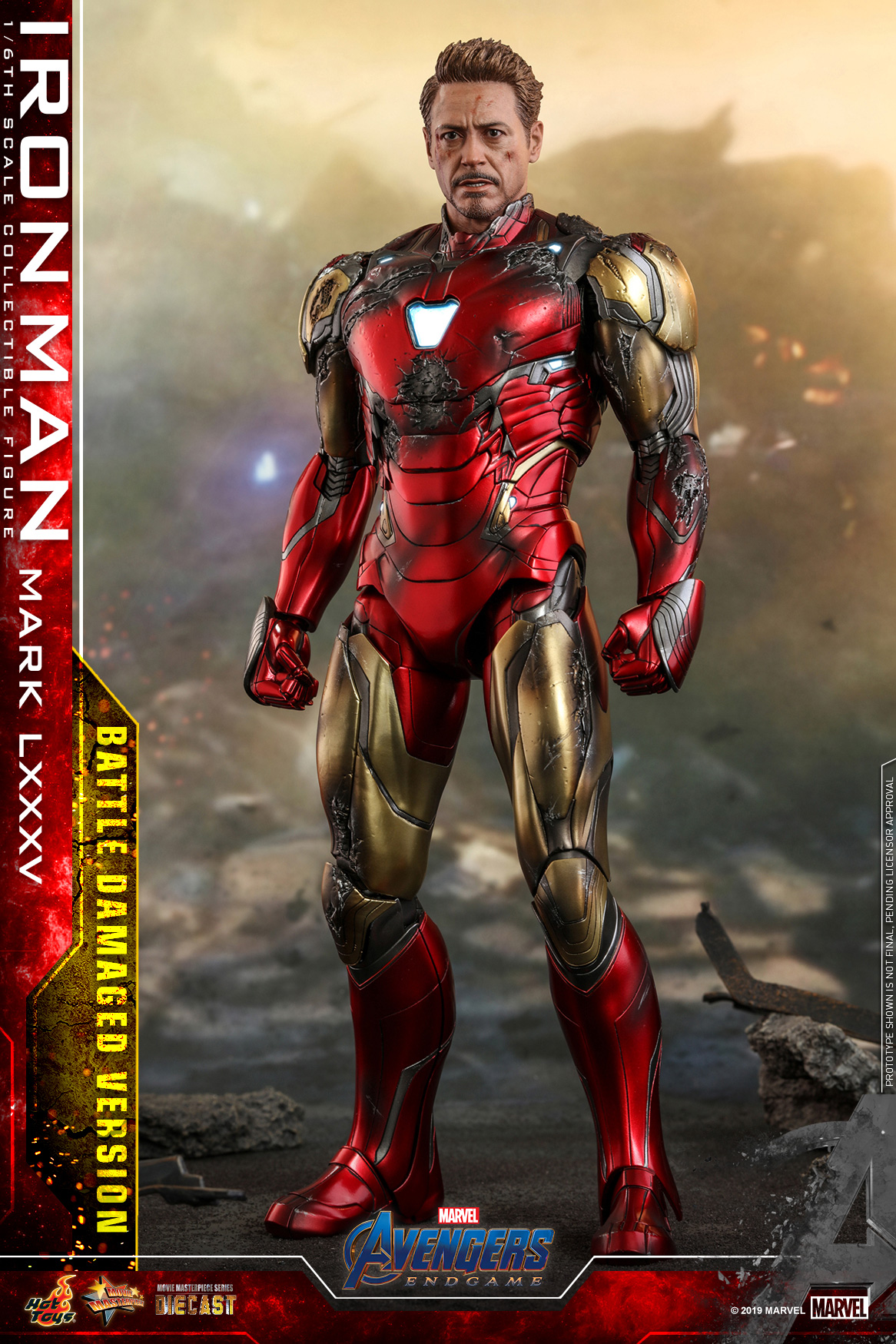 Avengers: Endgame - Iron Man Mark 85 (Battle Damaged Version)