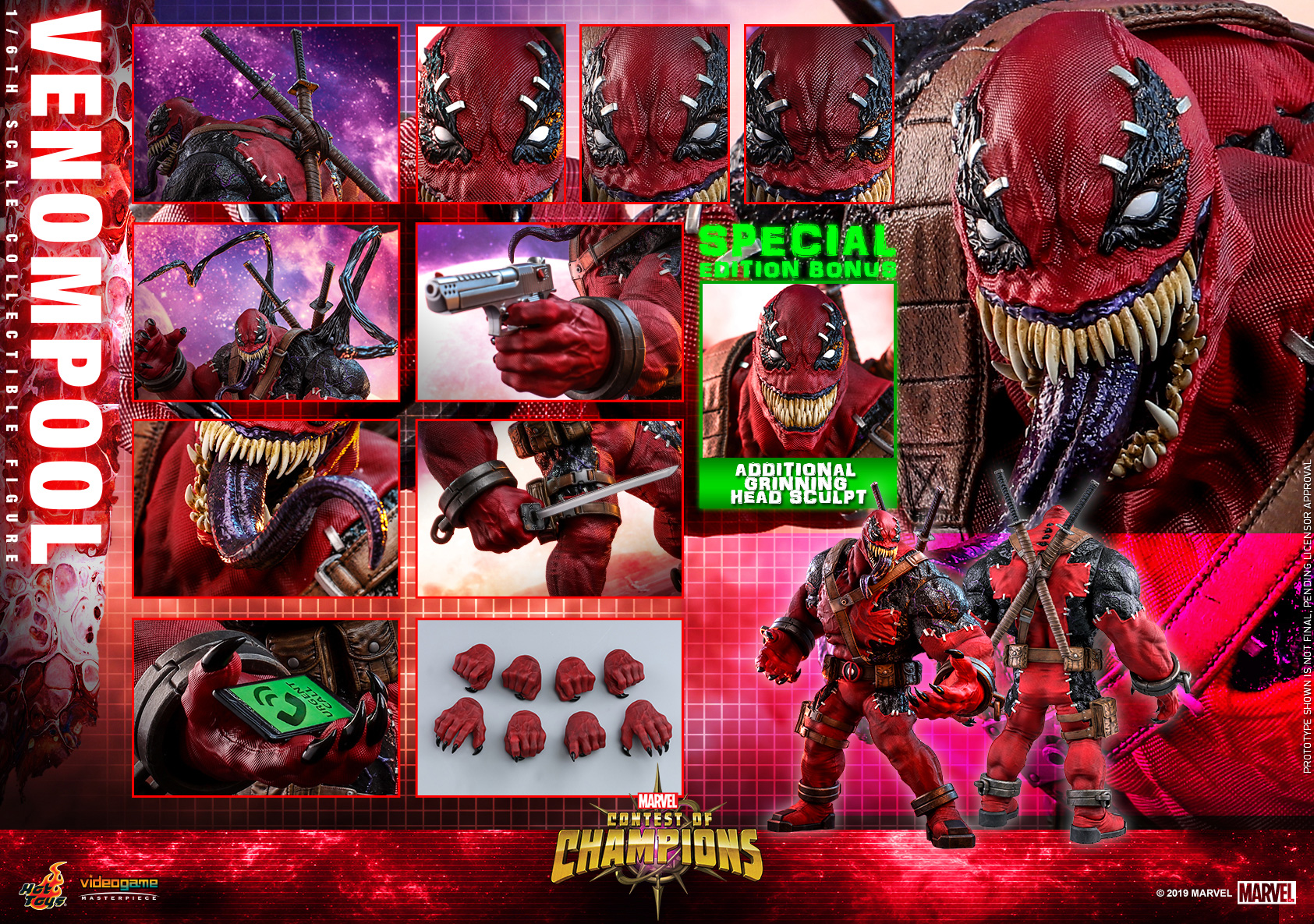 Marvel Contest of Champions - Venompool [With Bonus Accessory]