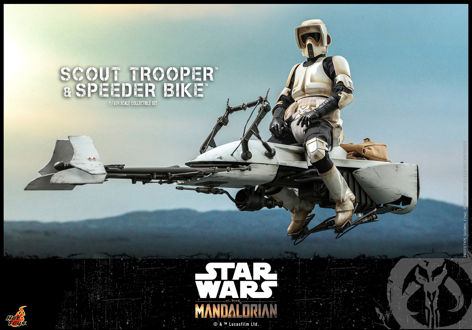 The Mandalorian - Scout Trooper & Speeder Bike